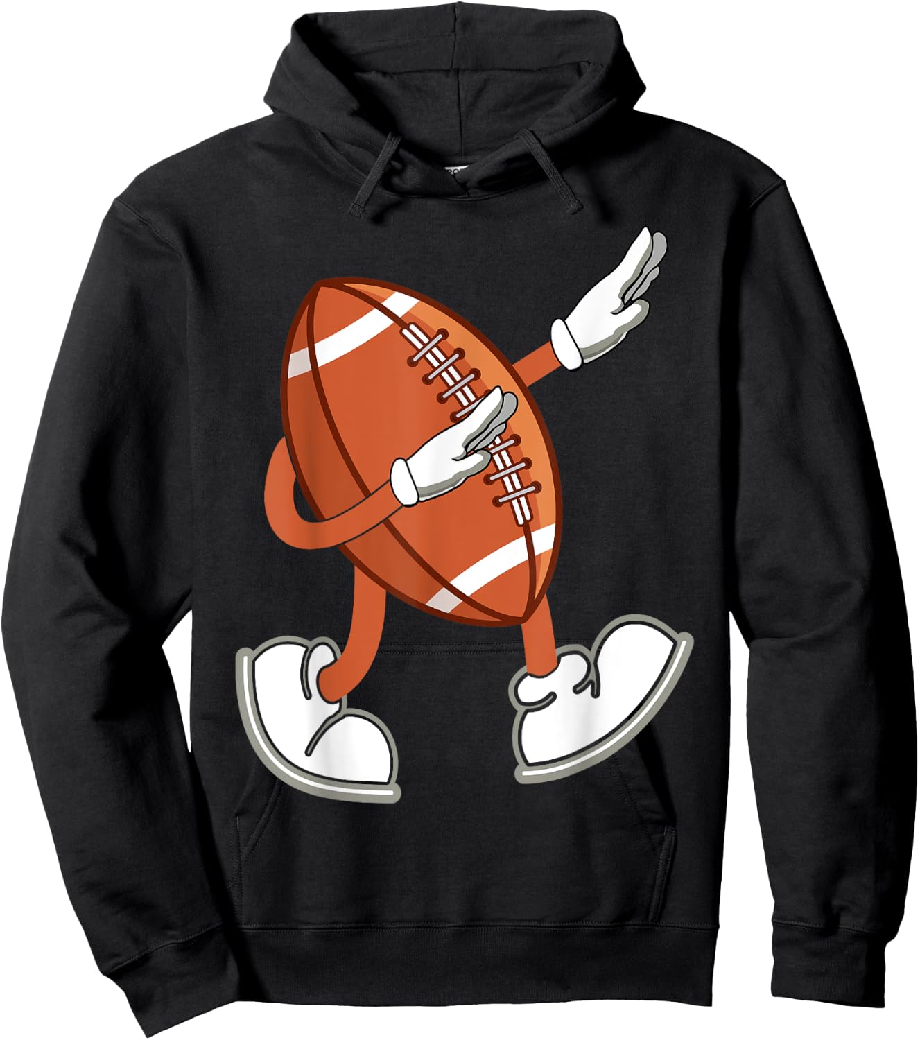 Lustige American Football Bekleidung und Geschenke - Dabbing Football Dab - -Erwachsene, -Kinder - Schwarz - S - Kurzarm Hoodie - Hoodie | Black