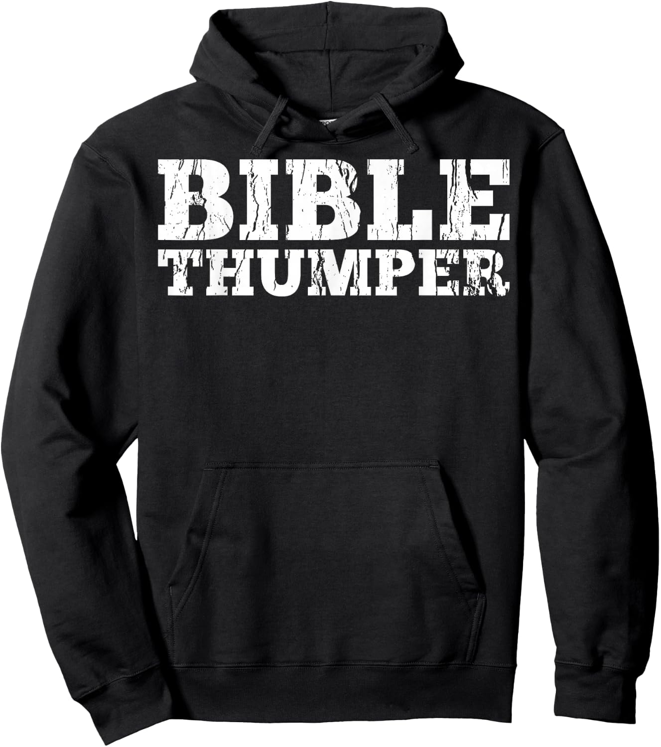Bible Thumper, Christian Pastor Preachers Sermon Gift Hoodie - Hoodie | Black