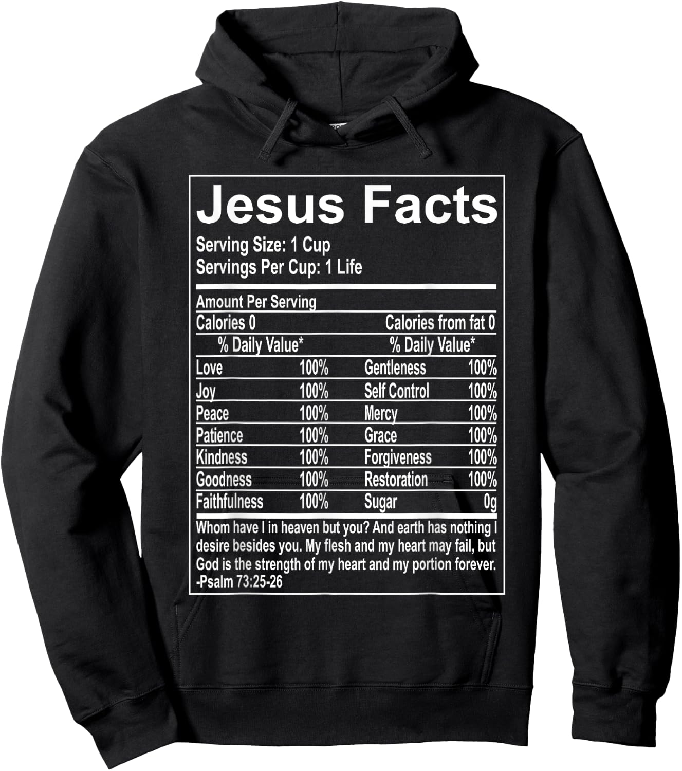 Jesus Facts Religious Studies Catholicism Hoodie - Hoodie | Black