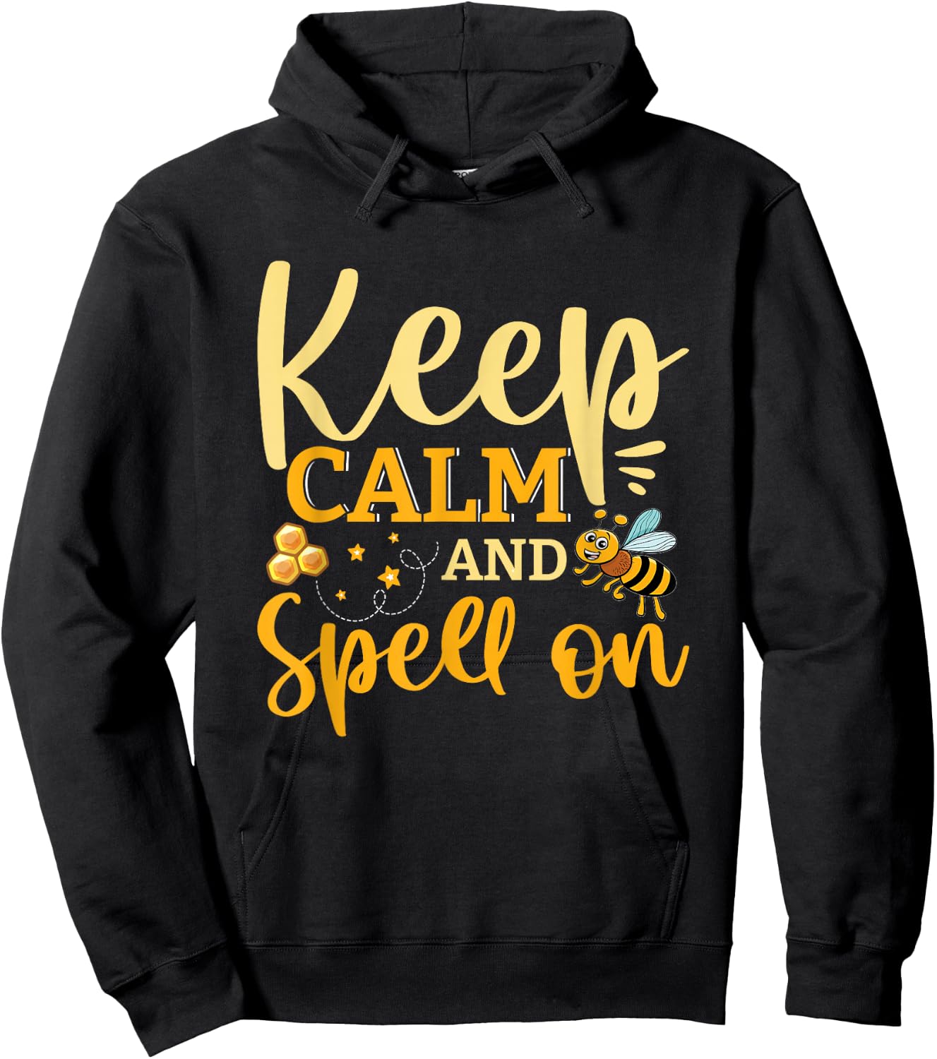 Spelling Champ School Competition Word Speller Spelling Bee Hoodie - Hoodie | Black