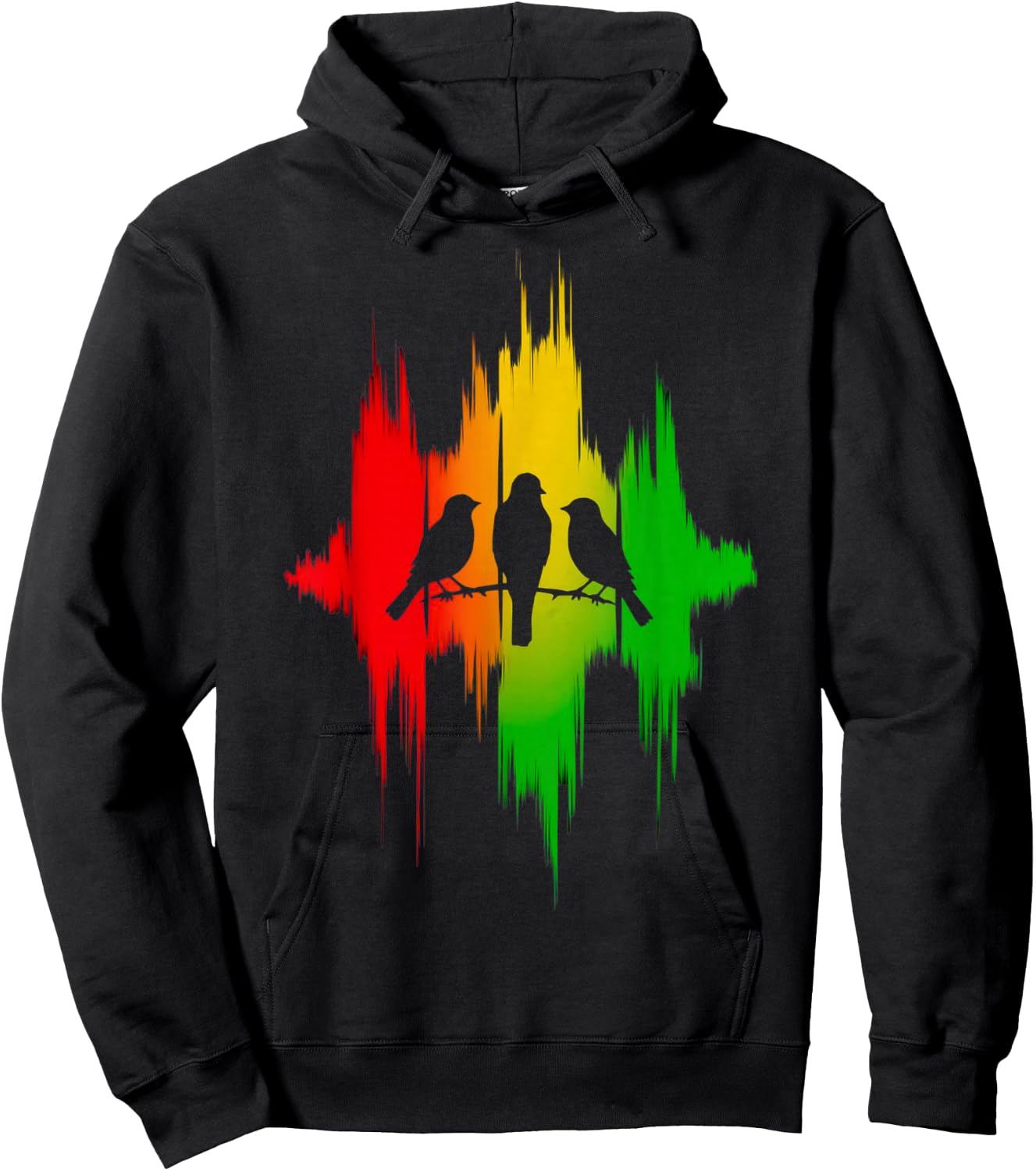 Rasta Reggae Music Vibes Good Rastafari Pride Jamaika Jah Hoodie - Hoodie | Black