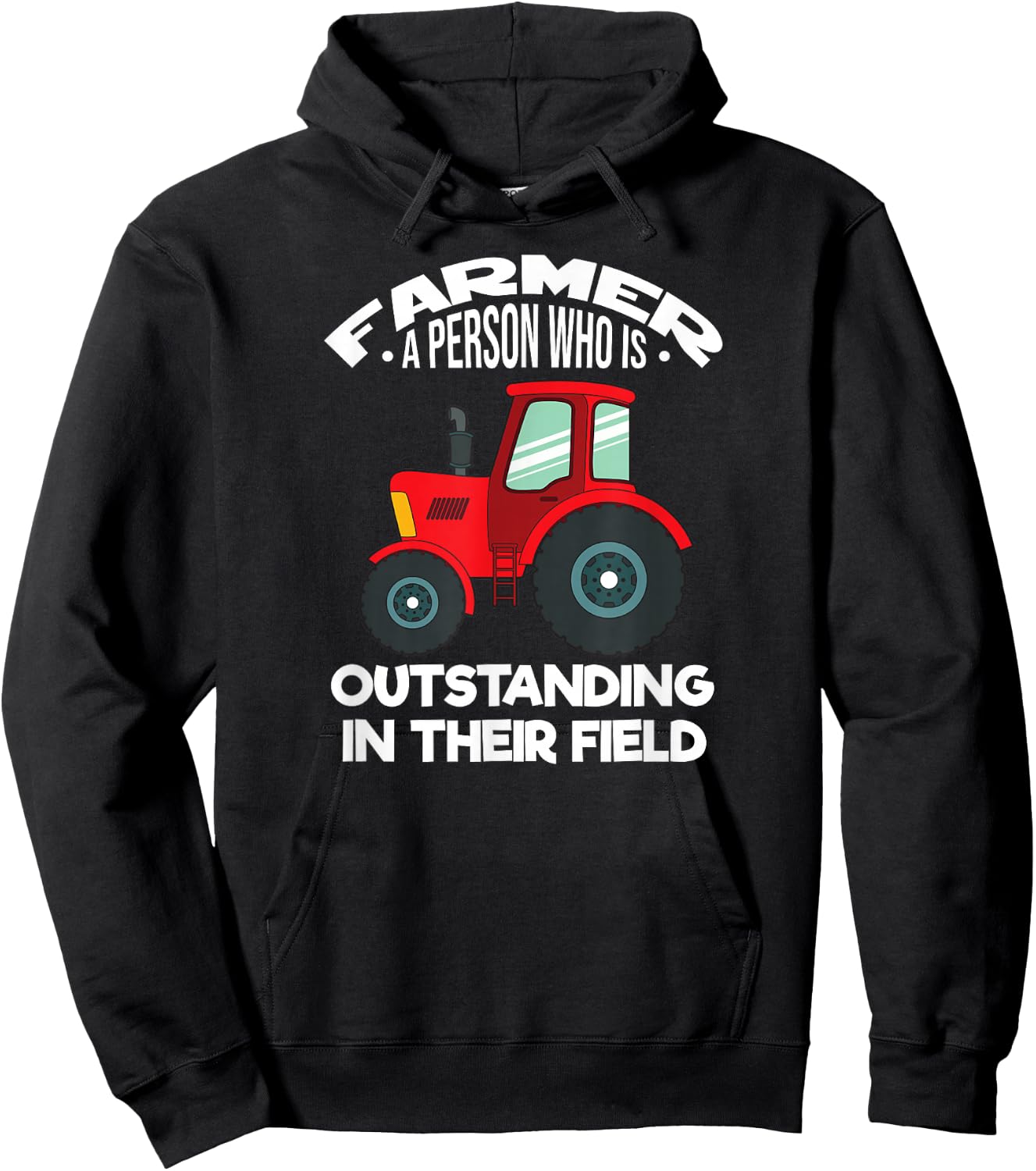 Definition Of Farmer Hoodie - Hoodie | Black