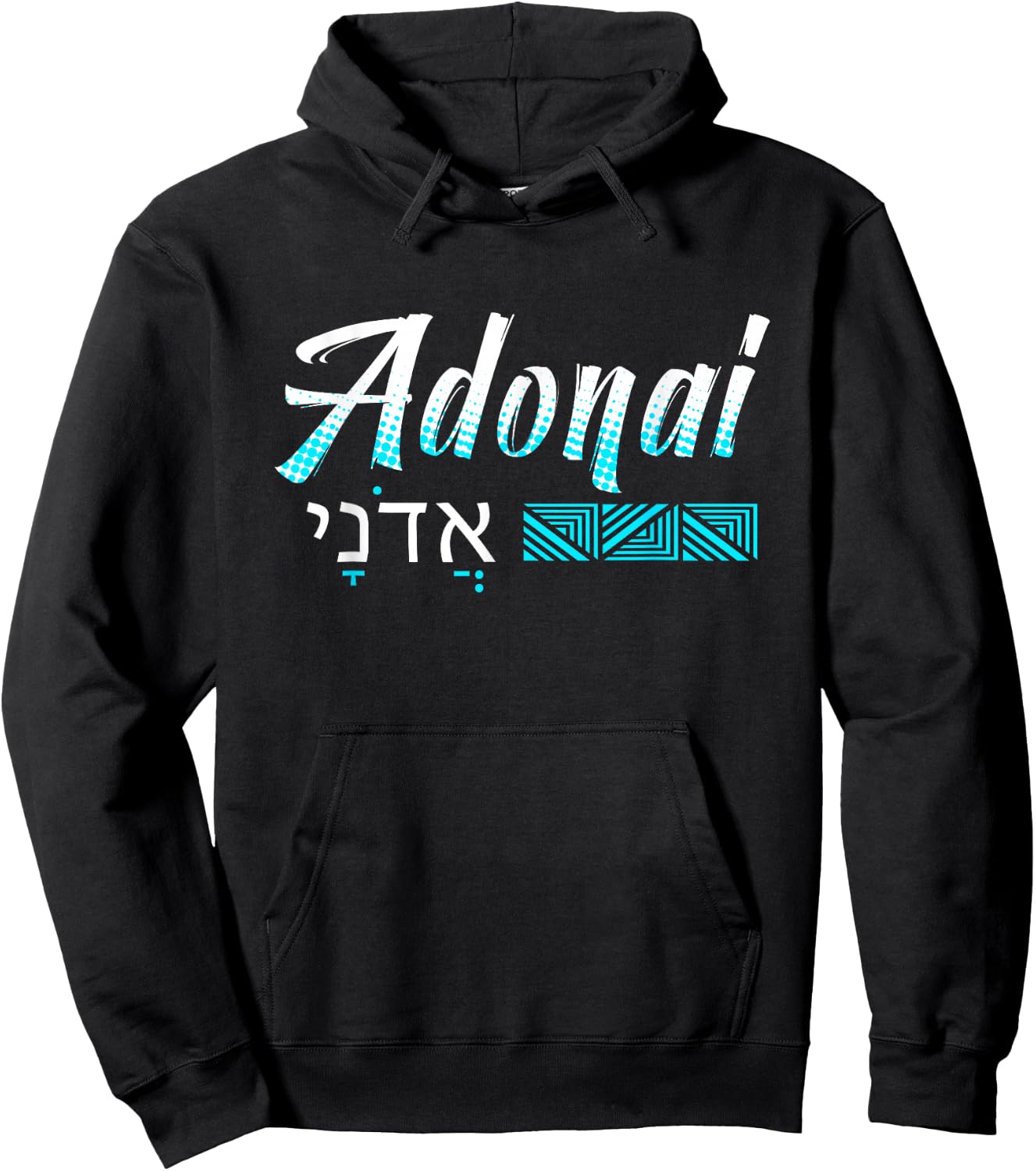 Adonai Our Lord Hoodie - Hoodie | Black