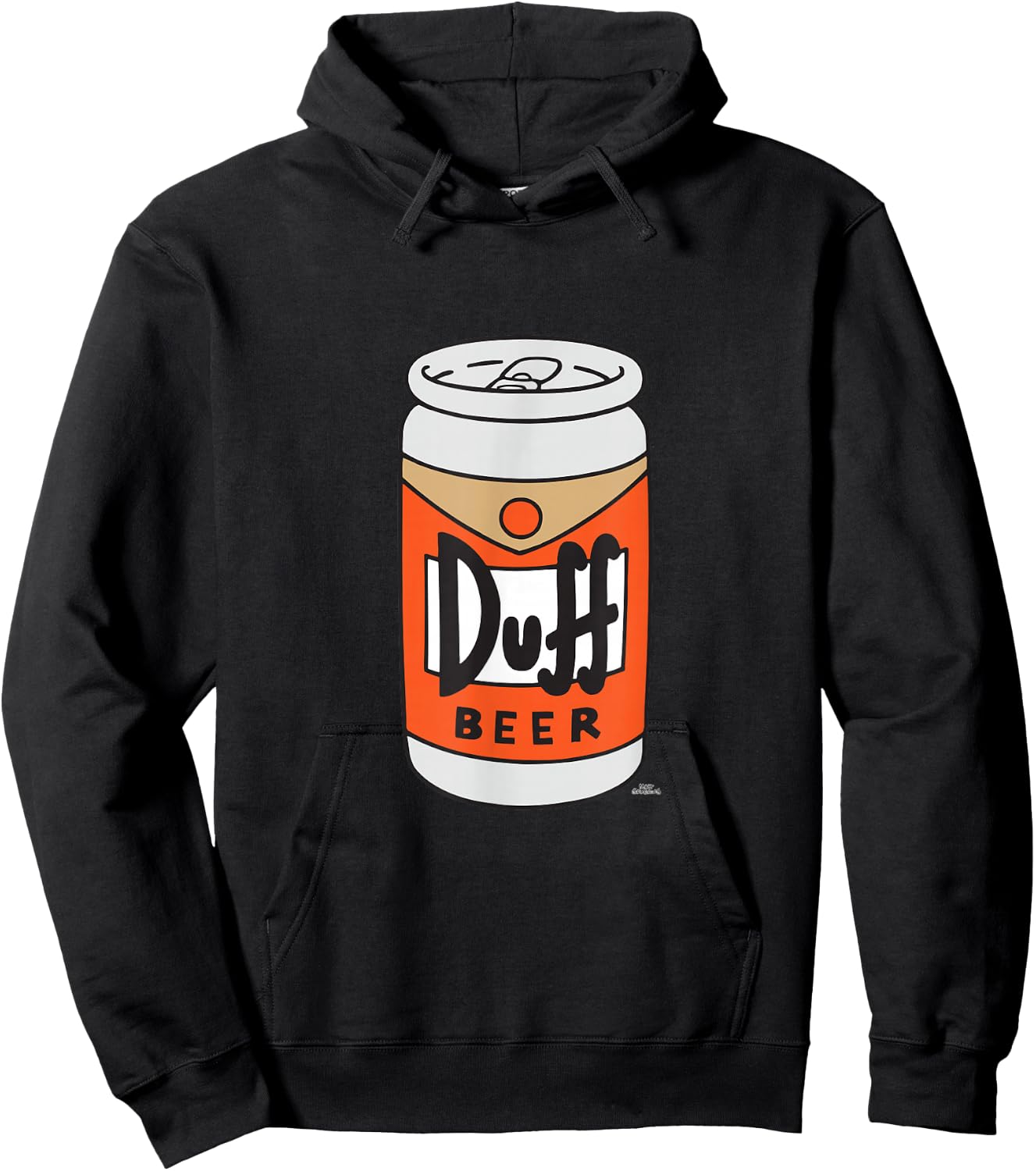 The Simpsons Duff Beer Hoodie - Hoodie | Black
