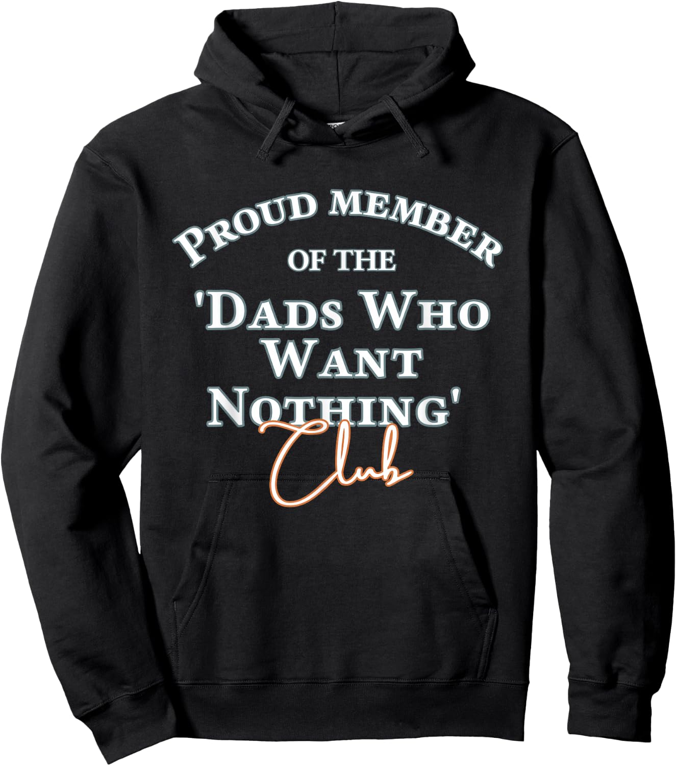 Gifts for dad who wants nothing Father's day funny Hoodie - Hoodie | Black