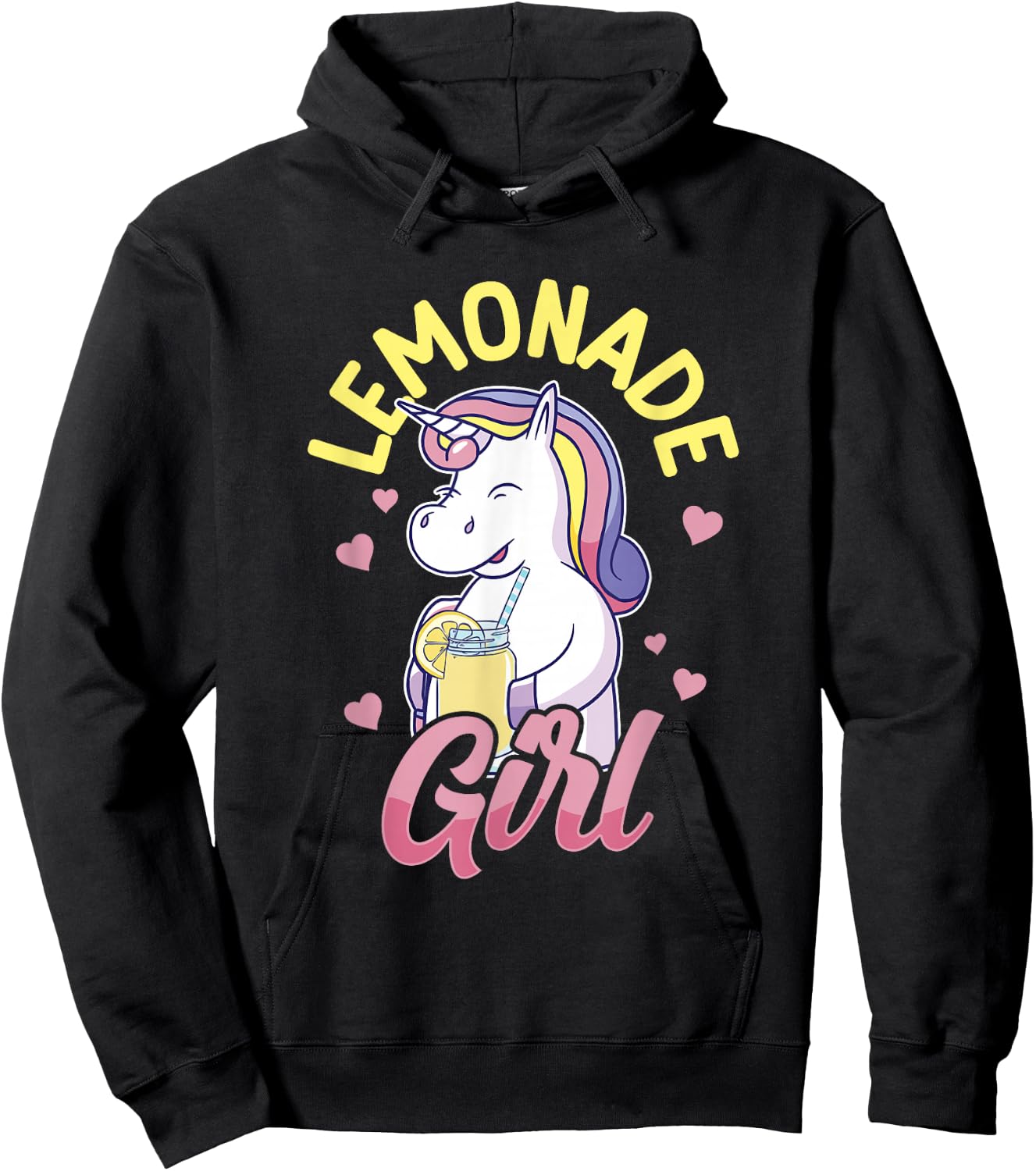 Lemonade Girl Lemonade Stand Boss Hoodie - Hoodie | Black
