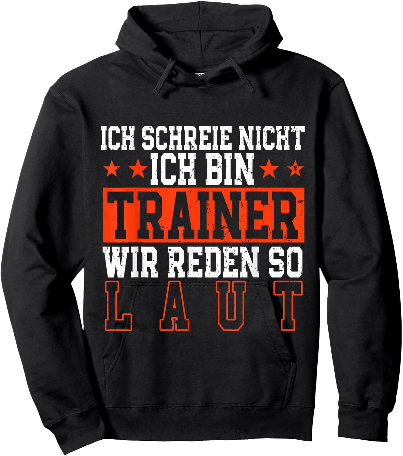 Trainer Fußball Fußballtrainer Hoodie - Hoodie | Black