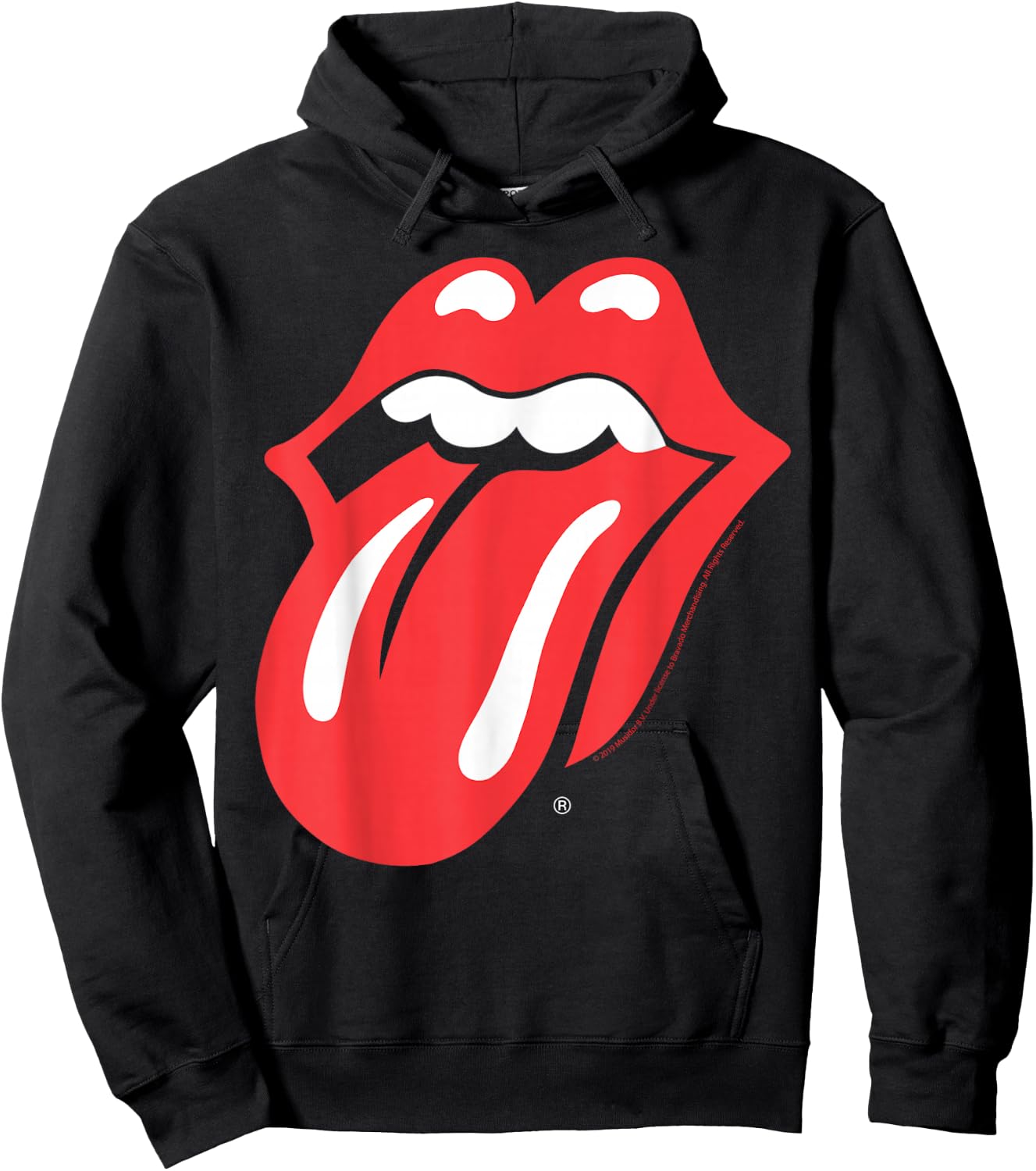 Rolling Stones Official Classic Tongue Hoodie - Hoodie | Black