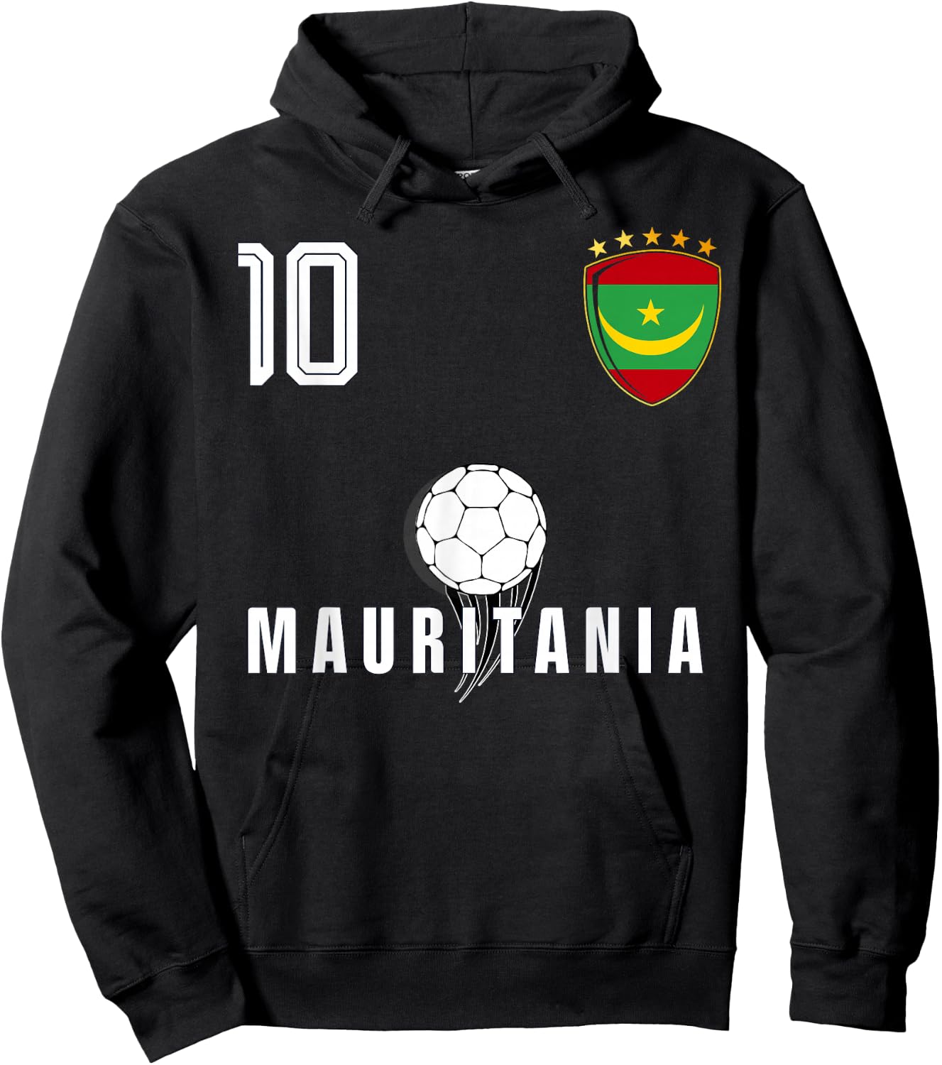 Mauritania Flag Mauritanian Pride Lovers Hoodie - Hoodie | Black