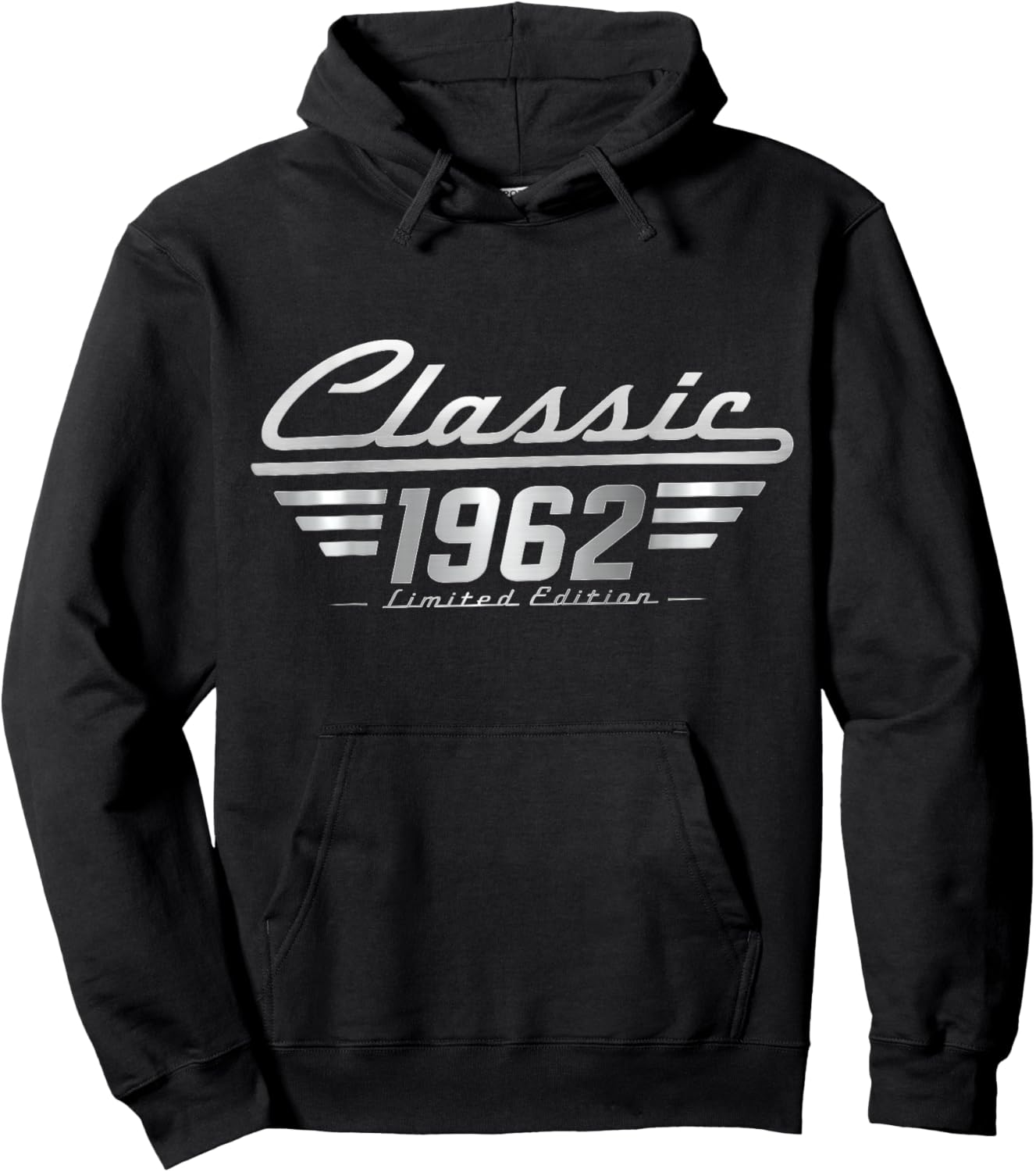 Classic 1962 Limited Edition Vintage Car Birthday Hoodie - Hoodie | Black