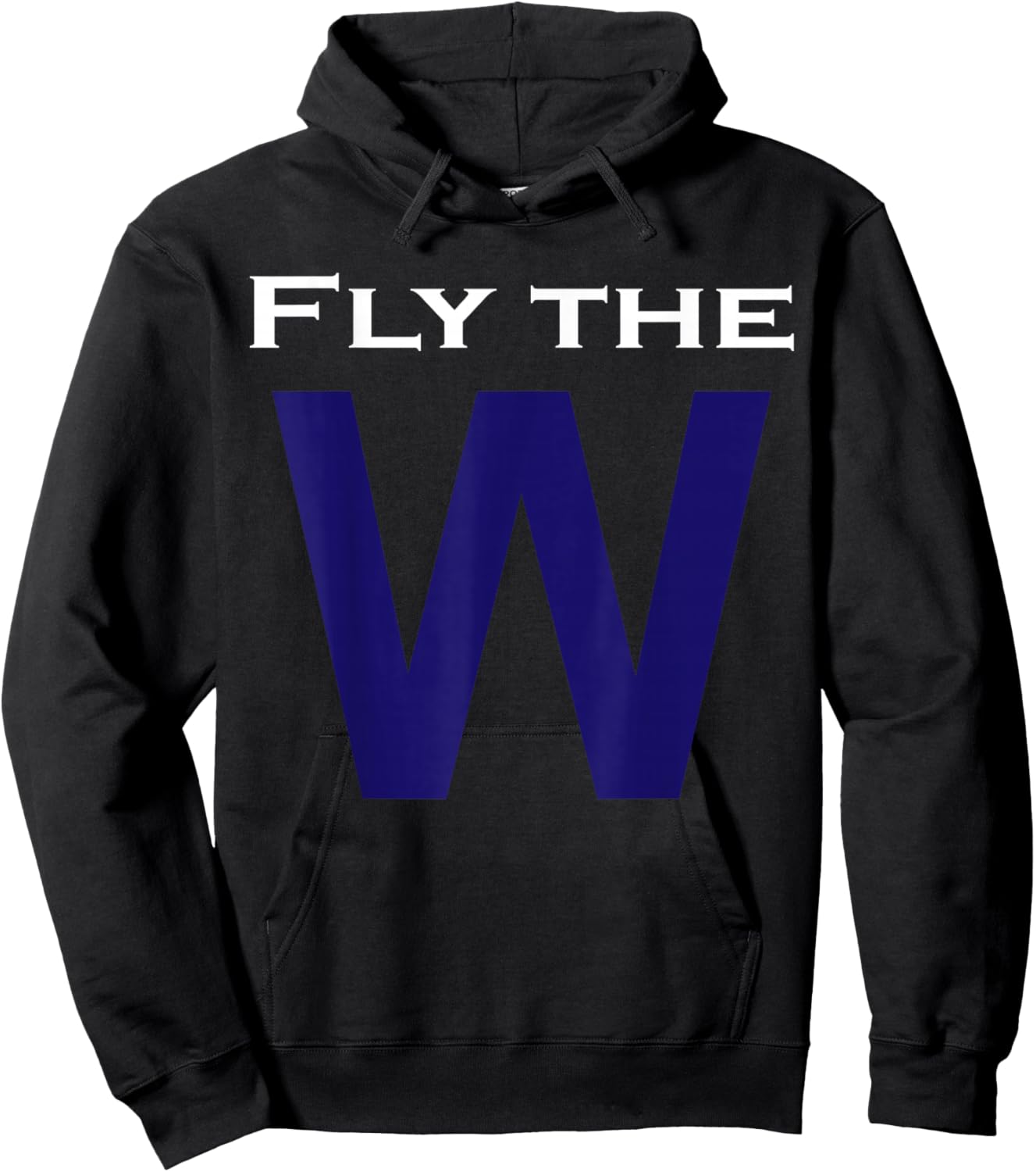 Fly The W Hoodie - Hoodie | Black