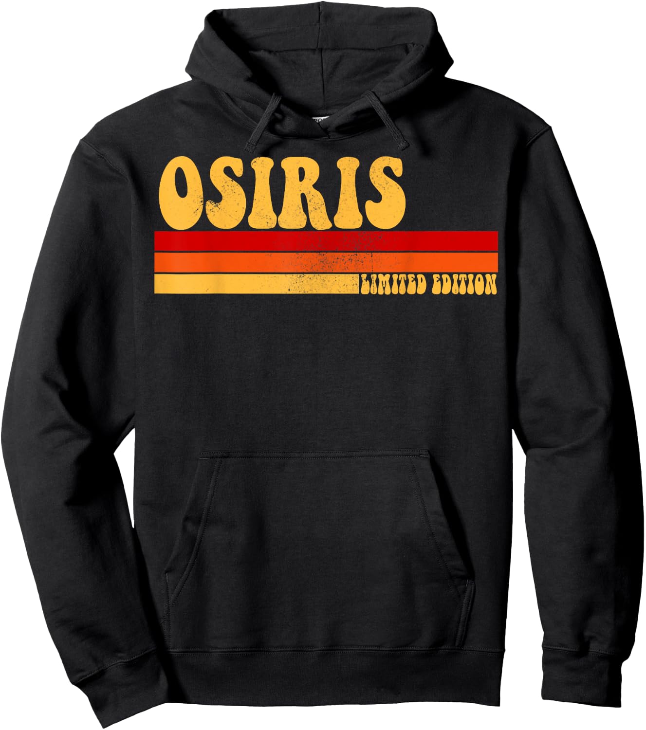 OSIRIS Name Personalized Idea Men Retro Vintage OSIRIS Hoodie - Hoodie | Black