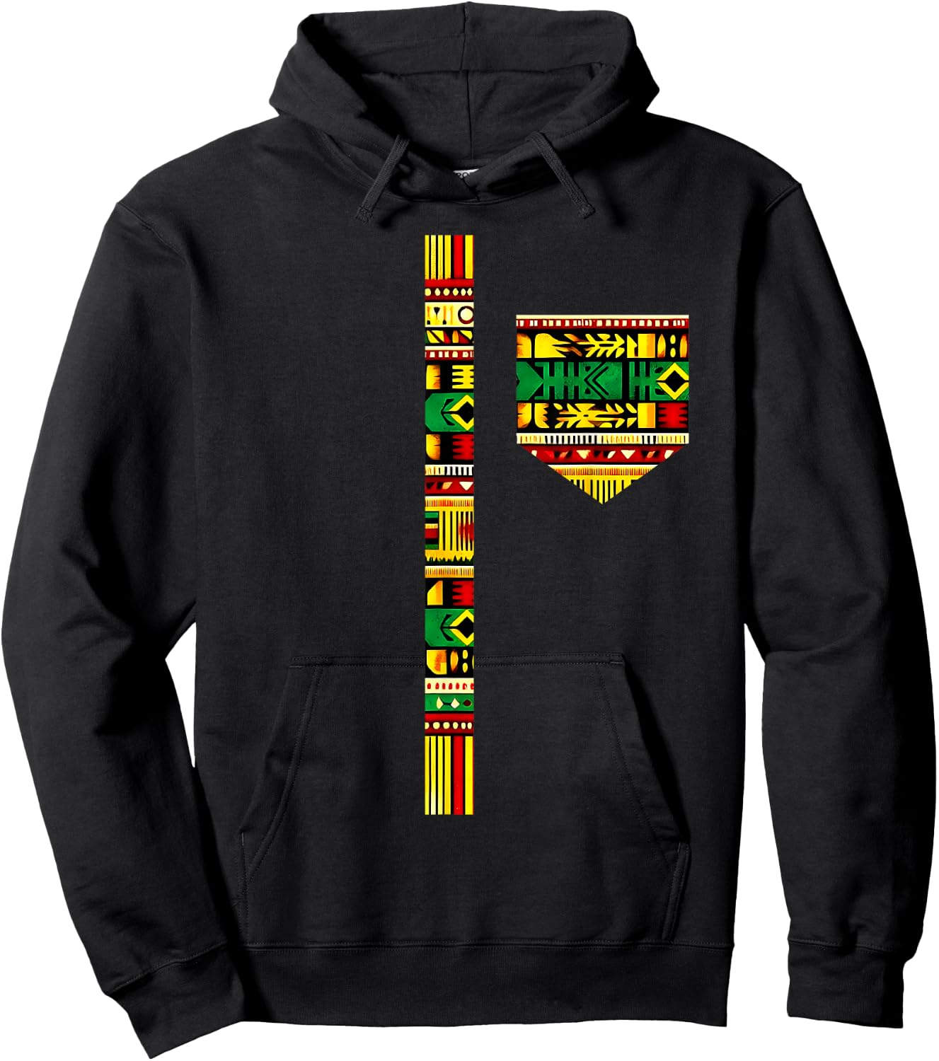 African Juneteenth Dashiki Kente Black History Month Men Boy Hoodie - Hoodie | Black