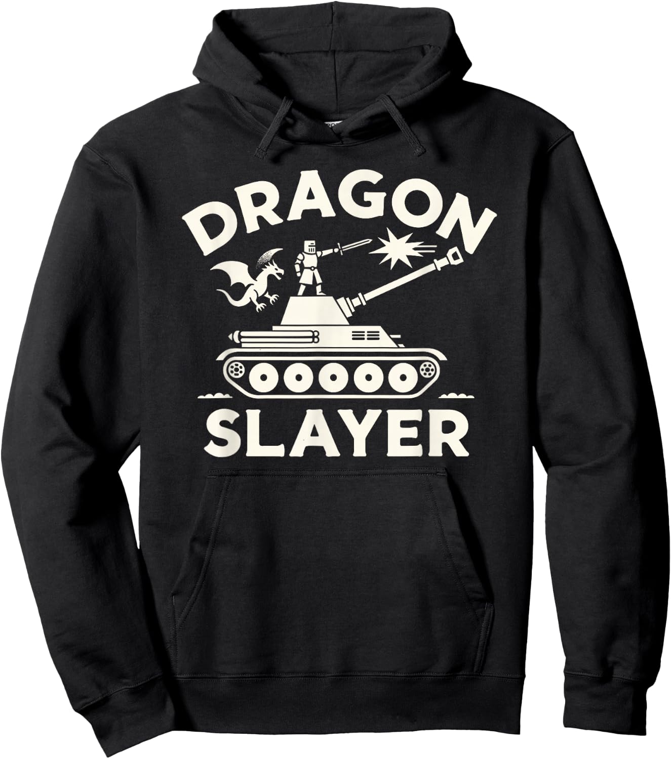 Dragon Slayer Knight Ren Faire LARP Renaissance Festival Hoodie - Hoodie | Black