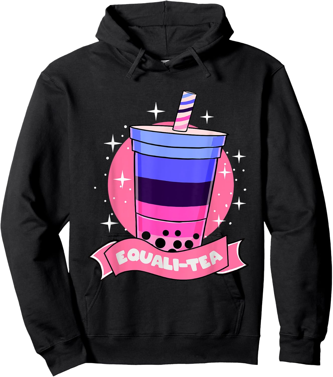 Omnisexual Equalitea Omnisexual Pride Hoodie - Hoodie | Black