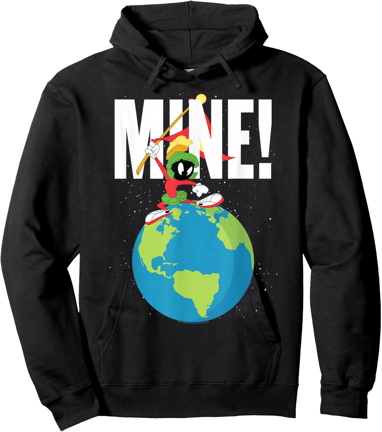 Looney Tunes Marvin the Martian Mine Hoodie - Hoodie | Black