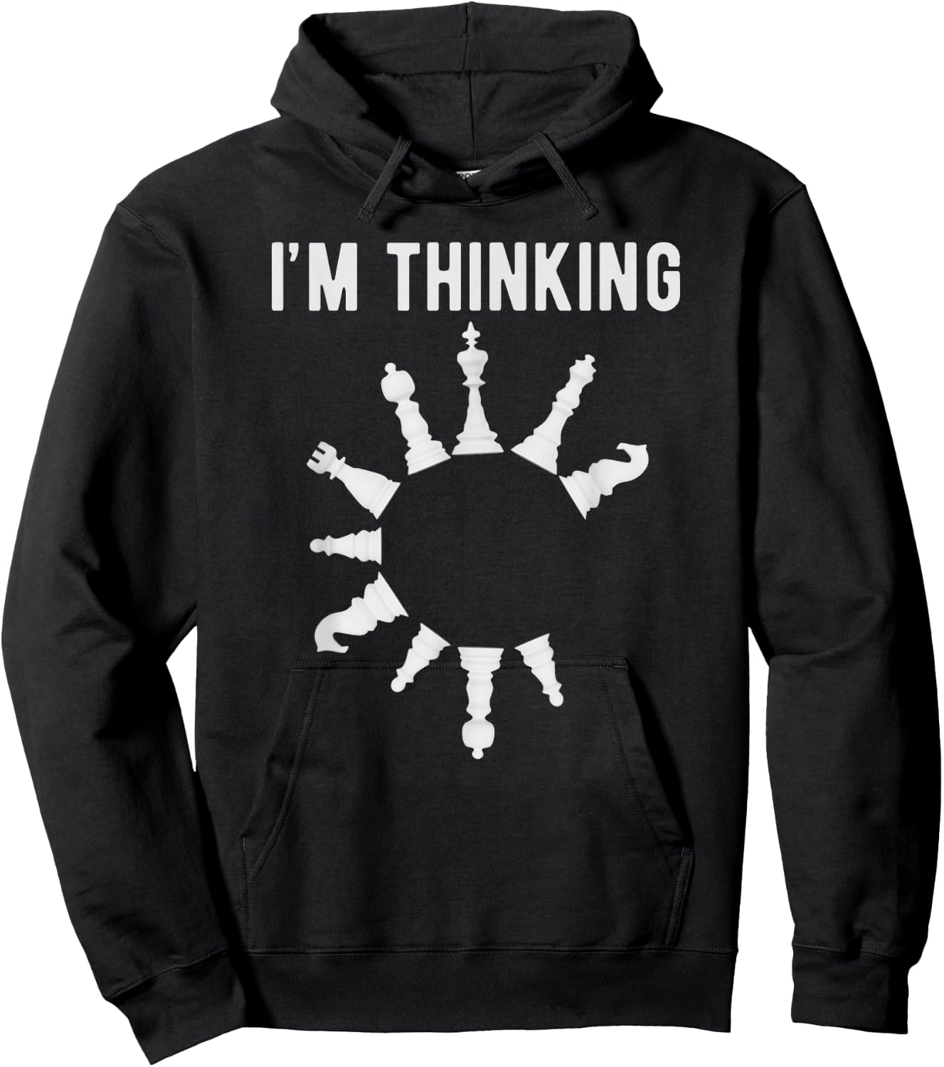 Chess Art Women Boys Girls Chess Player Chess Lover Hoodie - Hoodie | Black