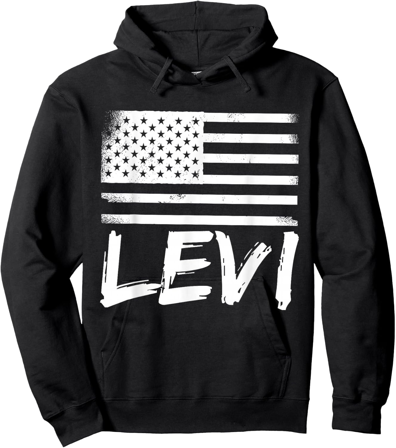Levi Citizenship Personalized Birthday Forename Name Hoodie - Hoodie | Black