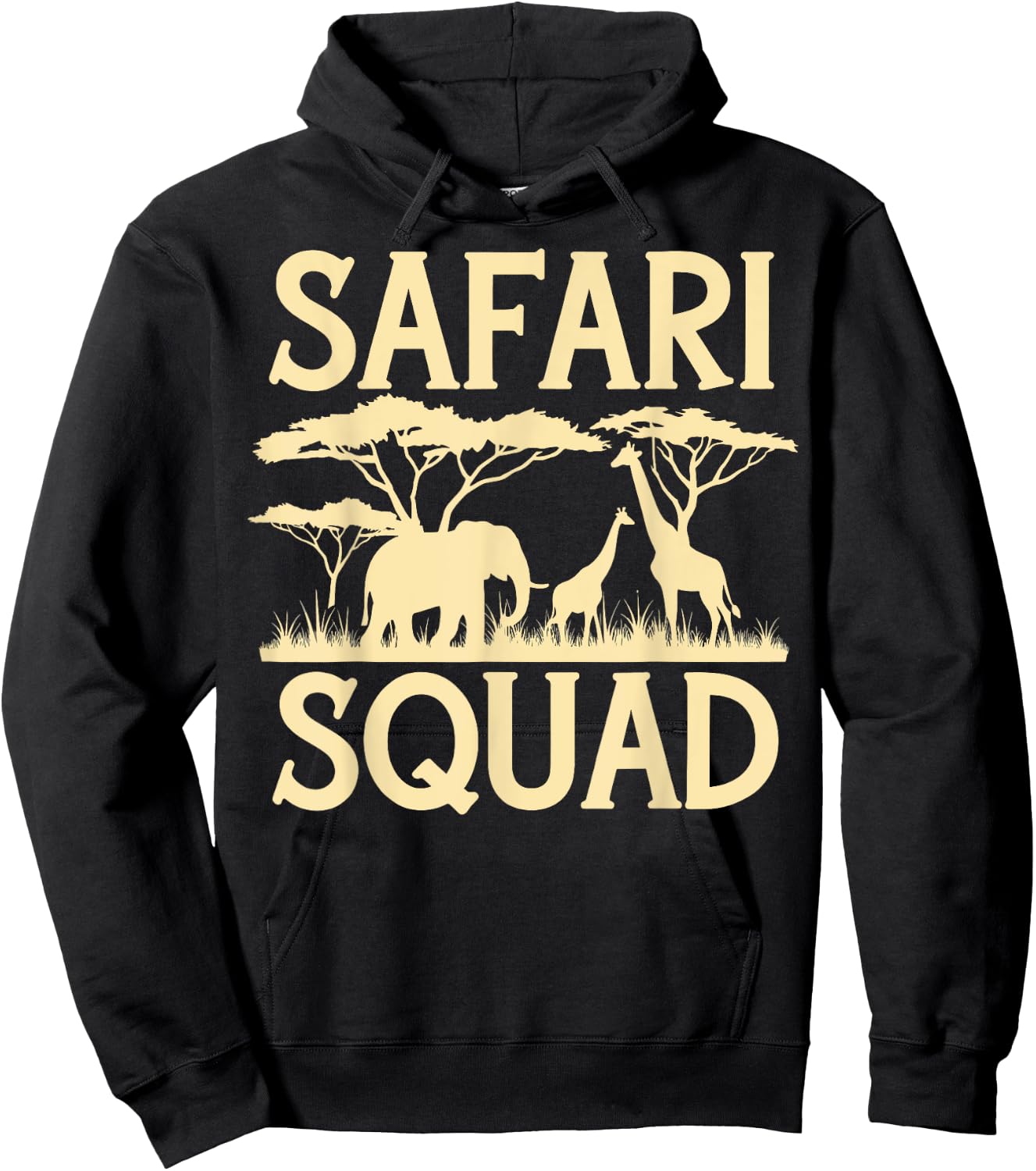 Safari Squad Hoodie - Hoodie | Black