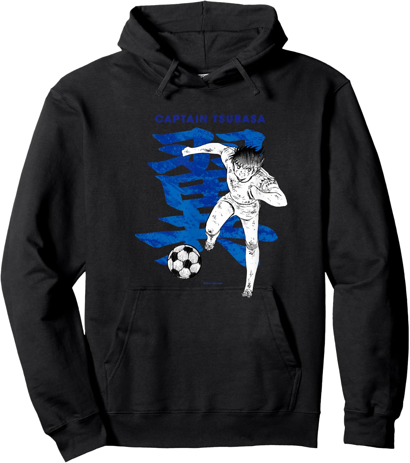 Captain TSUBASA Tsubasa Ozora2 (boot) (C)Yoichi Takahashi Hoodie - Hoodie | Black
