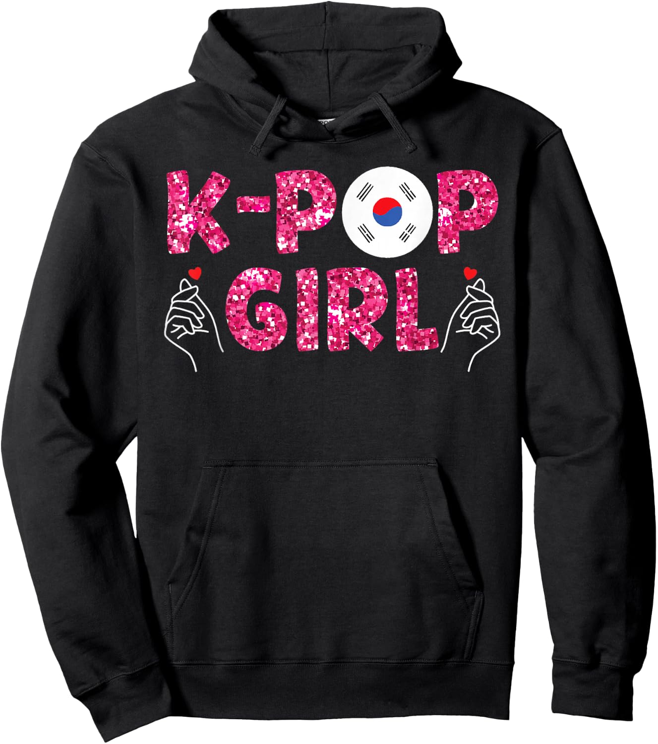 K-Pop Is My Seoul Kpop Hoodie - Hoodie | Black