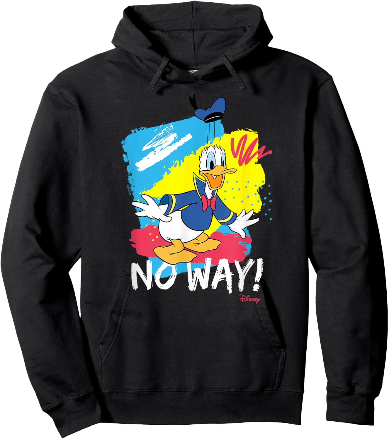 Donald Duck - No Way Donald Hoodie - Hoodie | Black