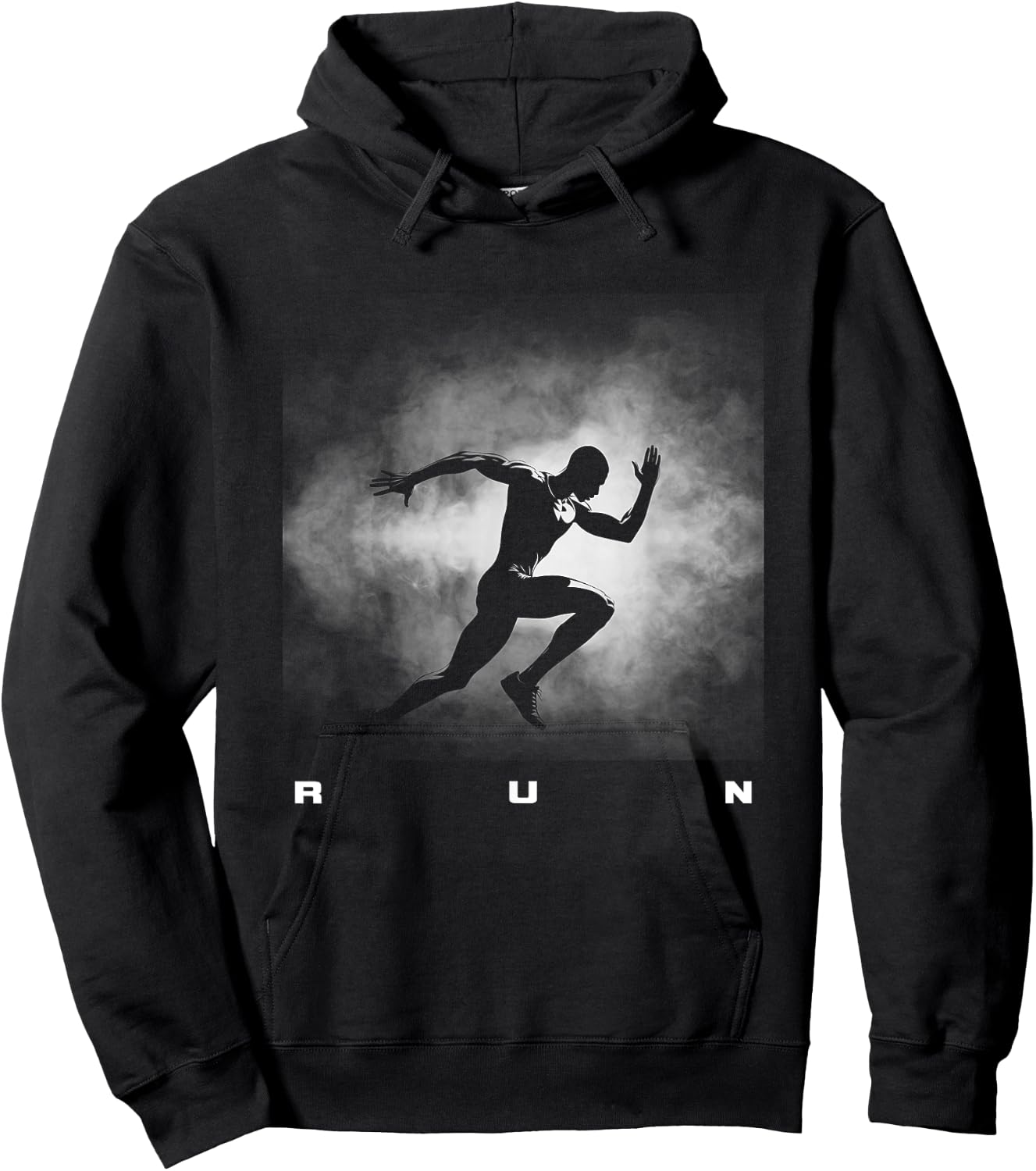 Run Runner Running Track and Field Hoodie - Hoodie | Black