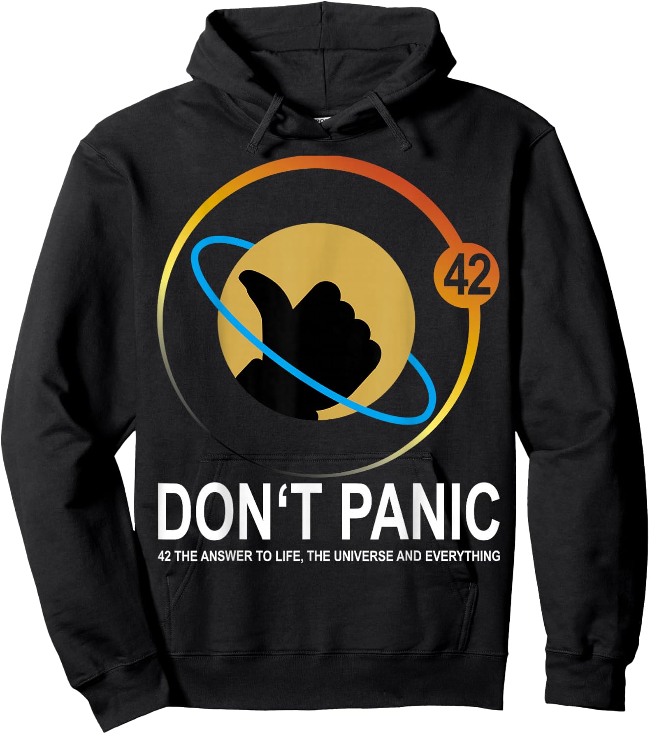 4.2 Die Antwort auf das Leben, das Universum und alles Hoodie - Hoodie | Black