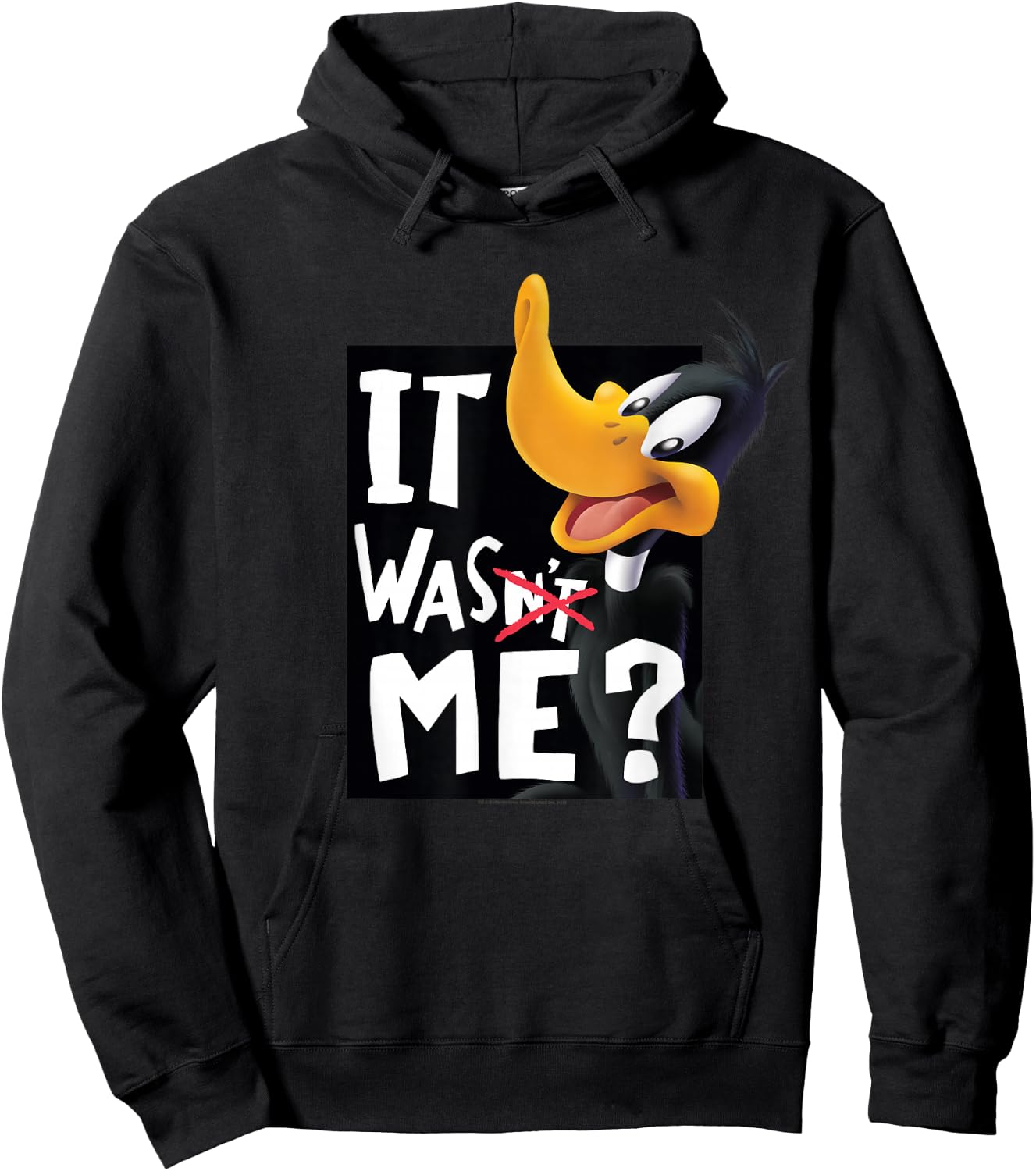 Looney Tunes Daffy Duck It Was Me Hoodie - Hoodie | Black