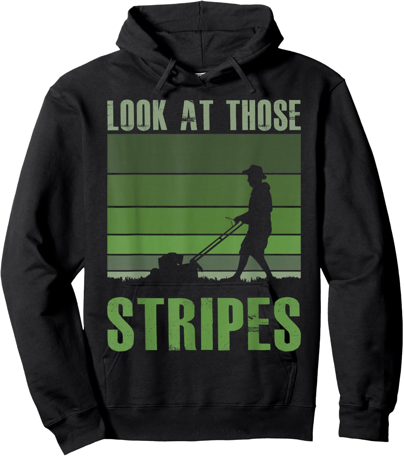 Look At Those Stripes Hoodie - Hoodie | Black