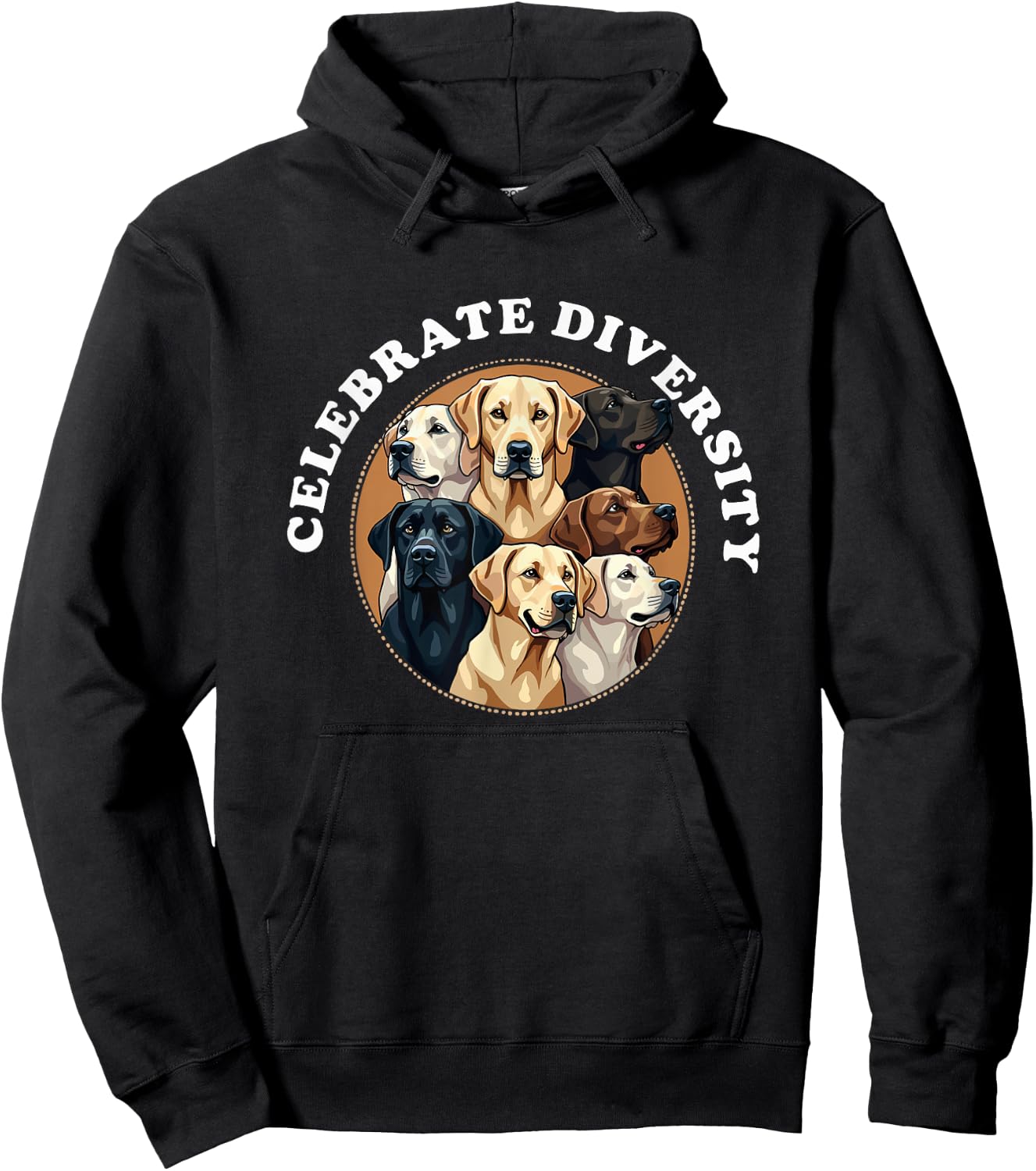 NCM Labrador Retriever Dog -Kids Funny Lab Dog Hoodie - Hoodie | Black