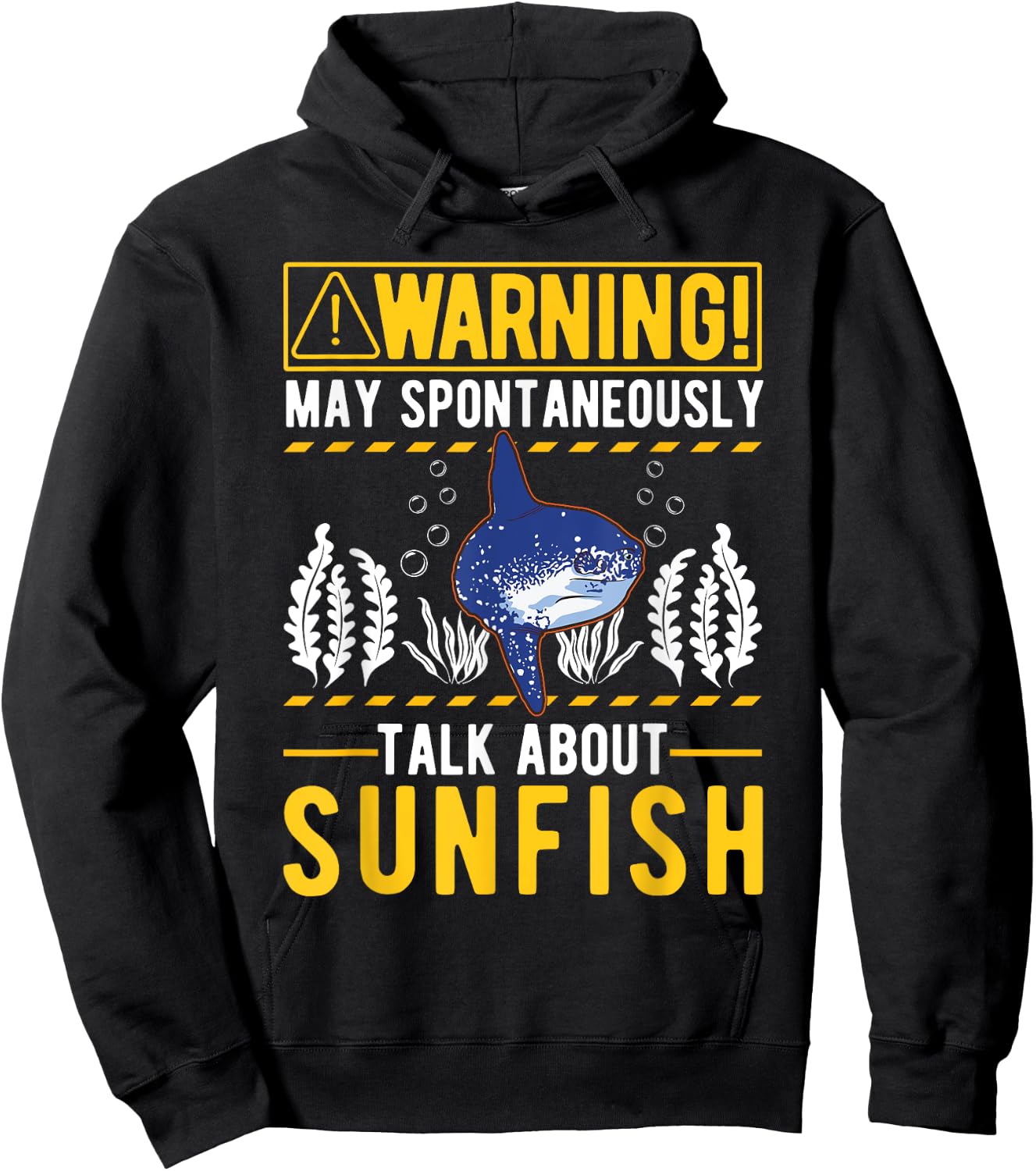 Sunfish Mola Mola Hoodie - Hoodie | Black