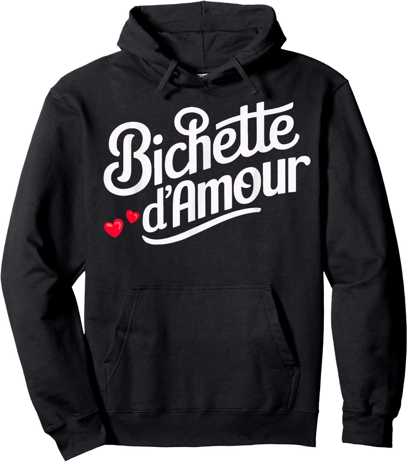 Bichette d'Amour Gift Women's Bichette d'Amour , Black, S Hoodie - Hoodie | Black