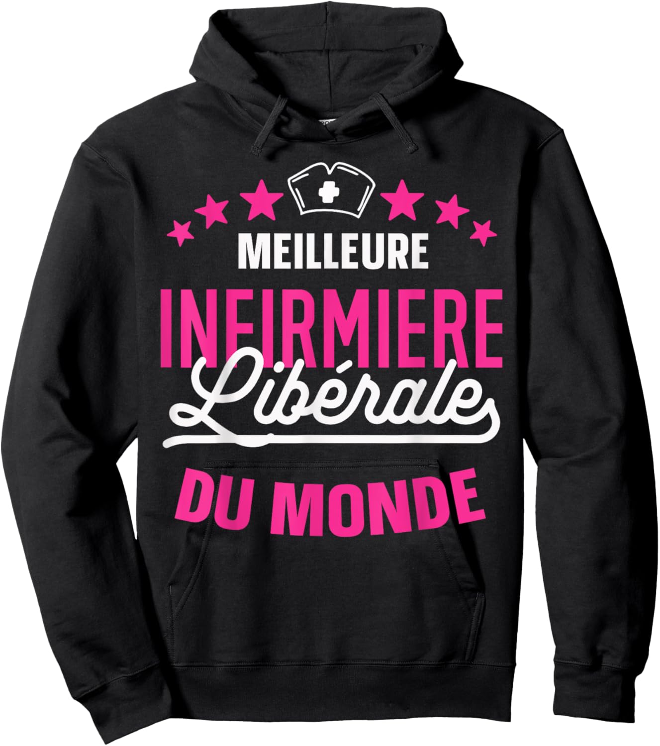 World's Best Liberal Nurse. Gift Nurse , Black, S Hoodie - Hoodie | Black