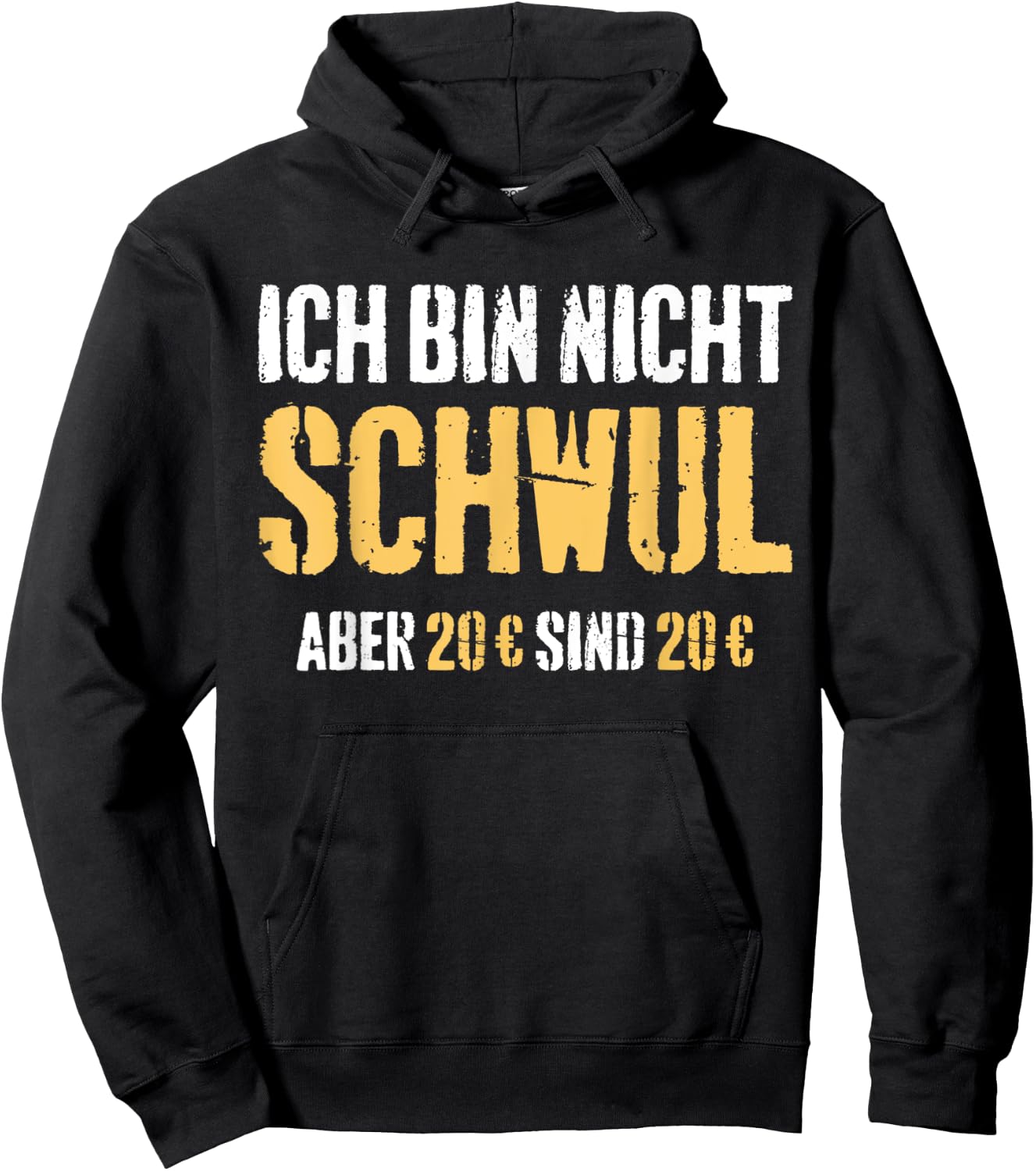 Funny Quotes I'm Not Gay But 20 Are 20 Are 20 , black Hoodie - Hoodie | Black