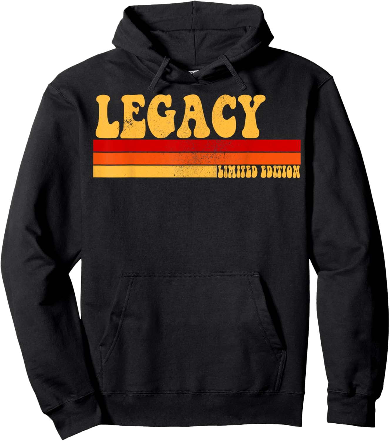 LEGACY Name Personalized Idea Men Retro Vintage LEGACY Hoodie - Hoodie | Black