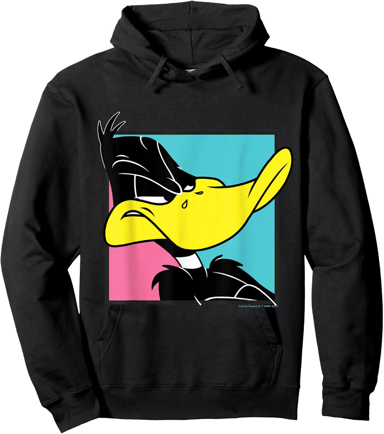 Looney Tunes Daffy Duck Hoodie - Hoodie | Black