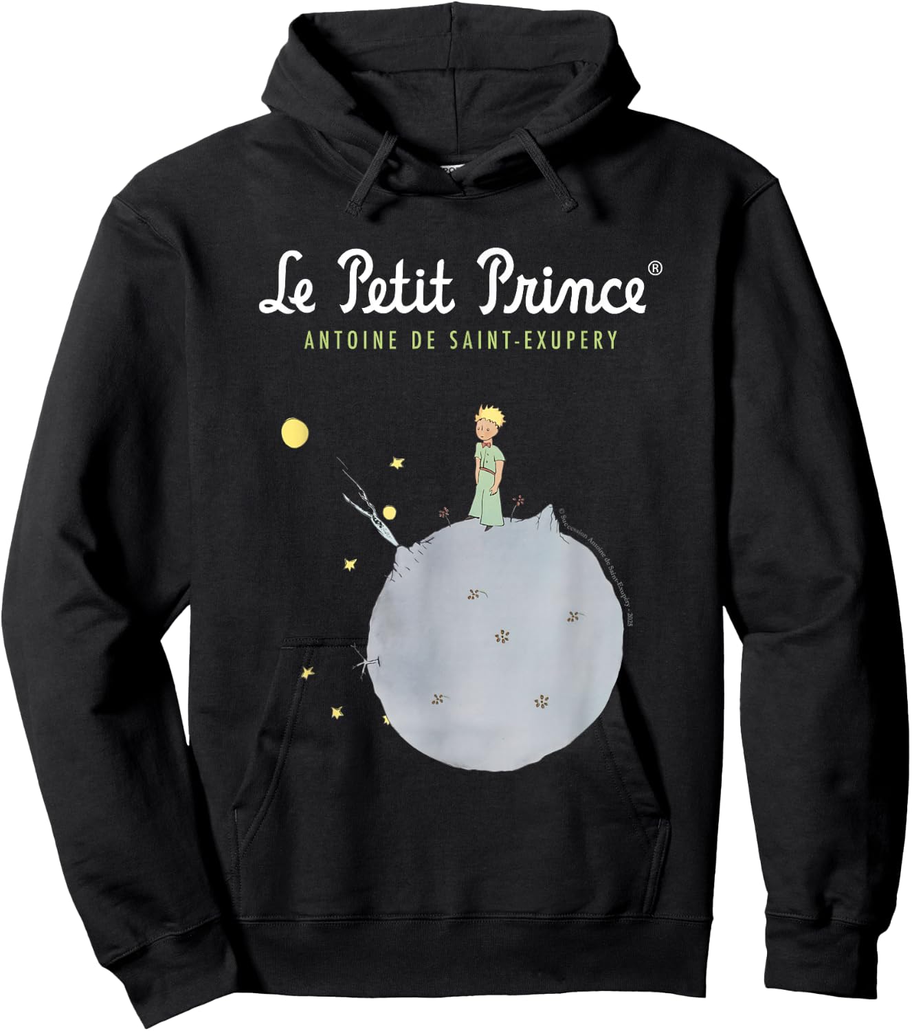 Le Petit Prince Antoine De Saint-Exupery Classic Hoodie - Hoodie | Black