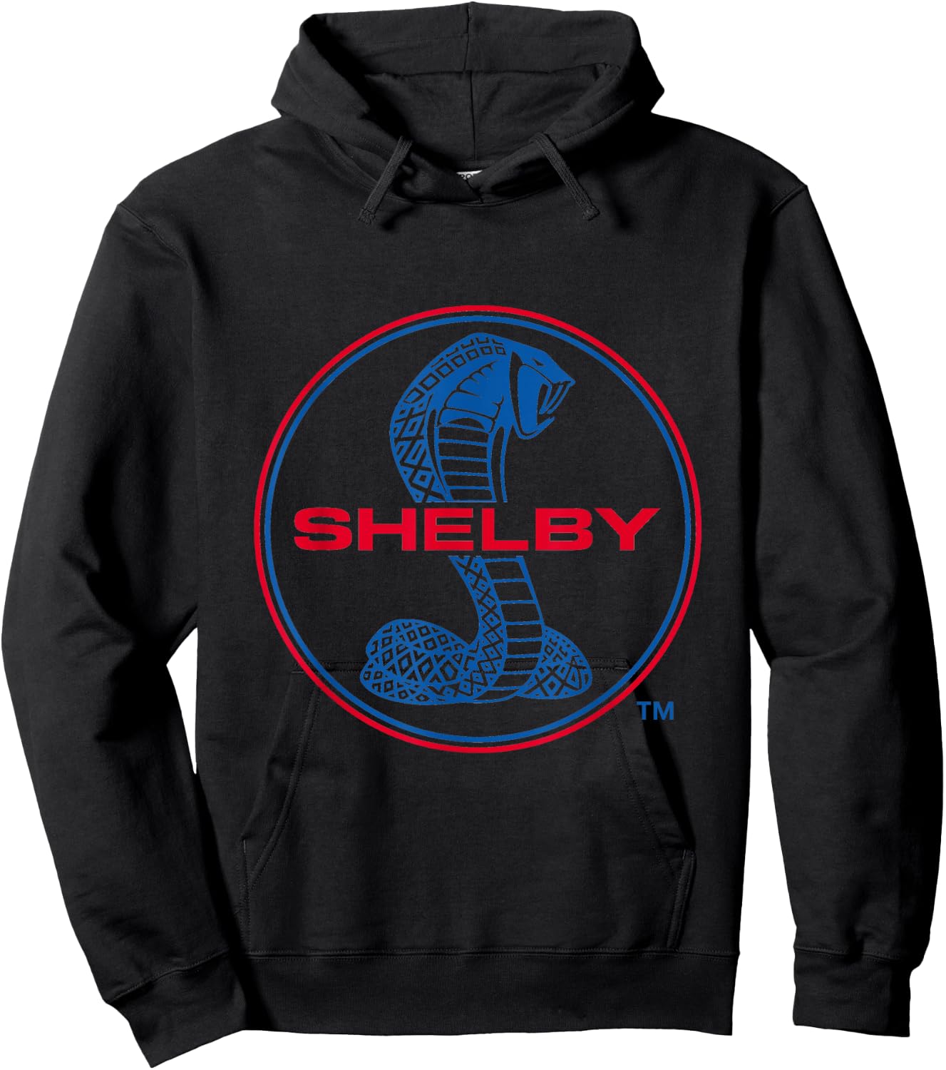 Classic Shelby Super Snake Logo Hoodie - Hoodie | Black