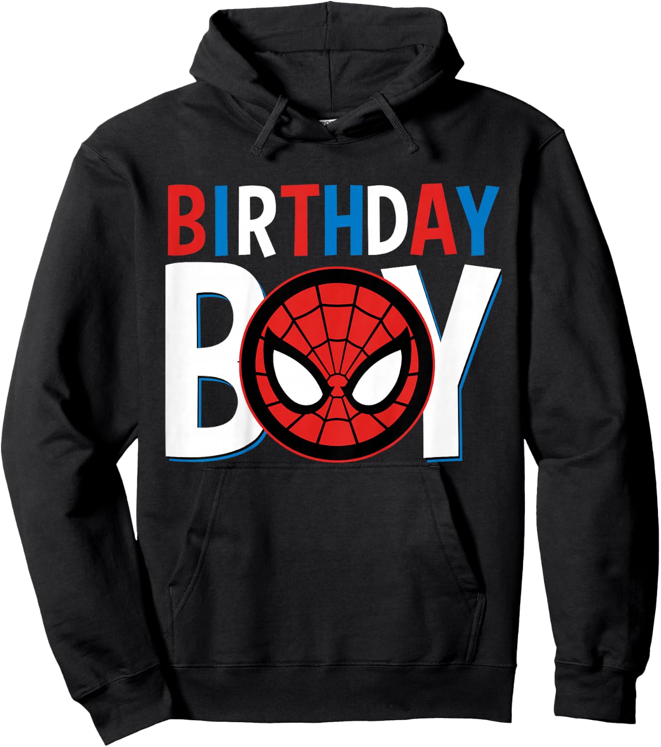 Marvel Avengers Classic Spider-Man Birthday Boy Hoodie - Hoodie | Black