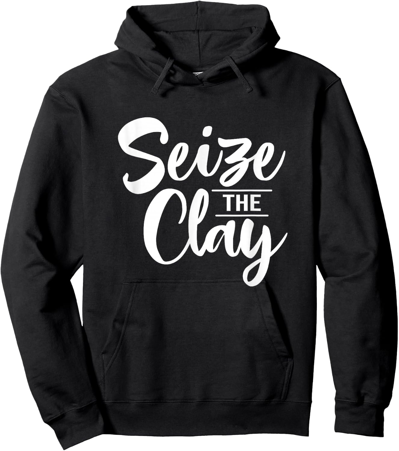 Ceramic Seize The Clay Crafter Ceramic Artist Hoodie - Hoodie | Black