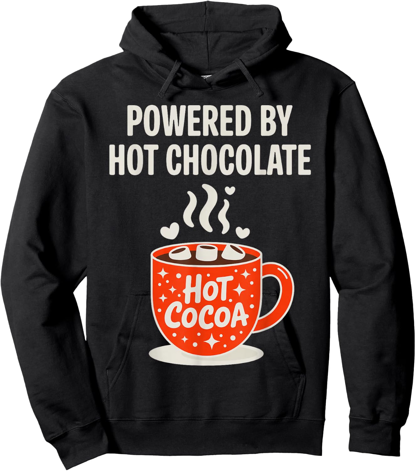 Best Hot Chocolate Art Women Hot Cocoa Hot Chocolate Hoodie - Hoodie | Black
