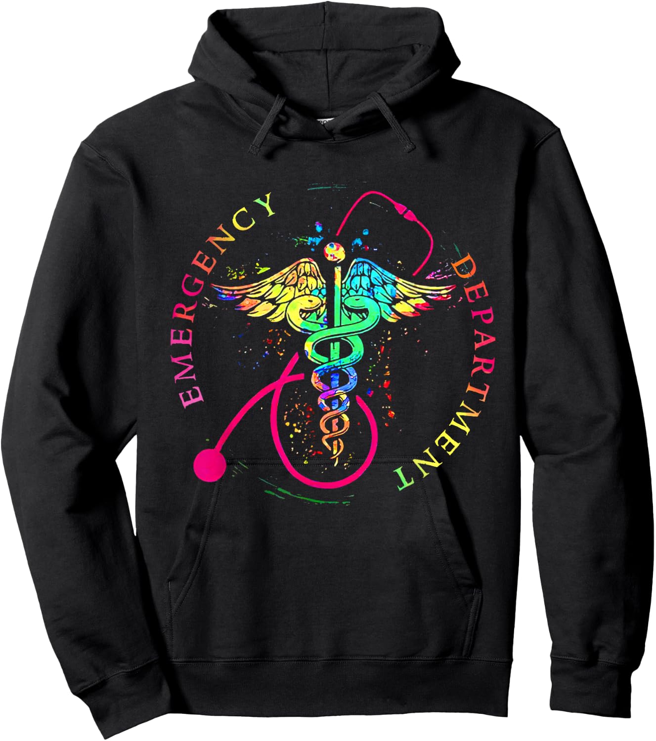 Emergency Department Shirt Emergency Room Healthcare Hoodie - Hoodie | Black