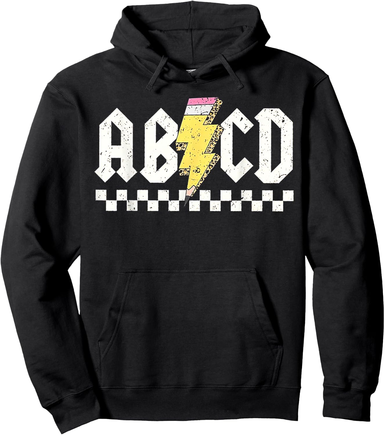 ABCD Teacher Hoodie - Hoodie | Black