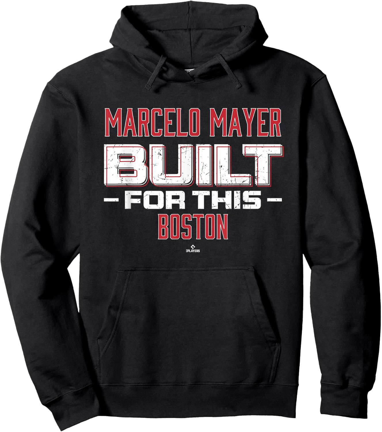 Built For This Marcelo Mayer Boston Baseball MLBPA Hoodie - Hoodie | Black