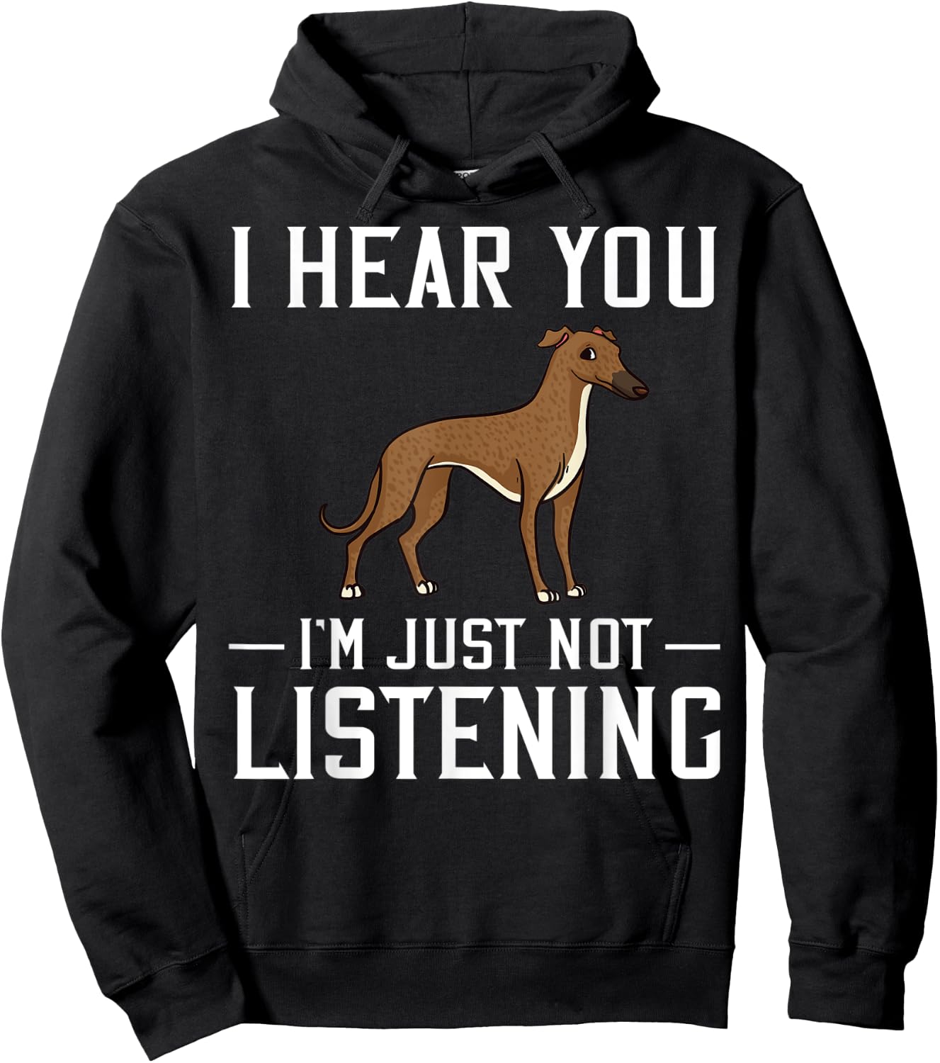 Whippet Dog Puppies Owner Lover Women Kids Hoodie - Hoodie | Black