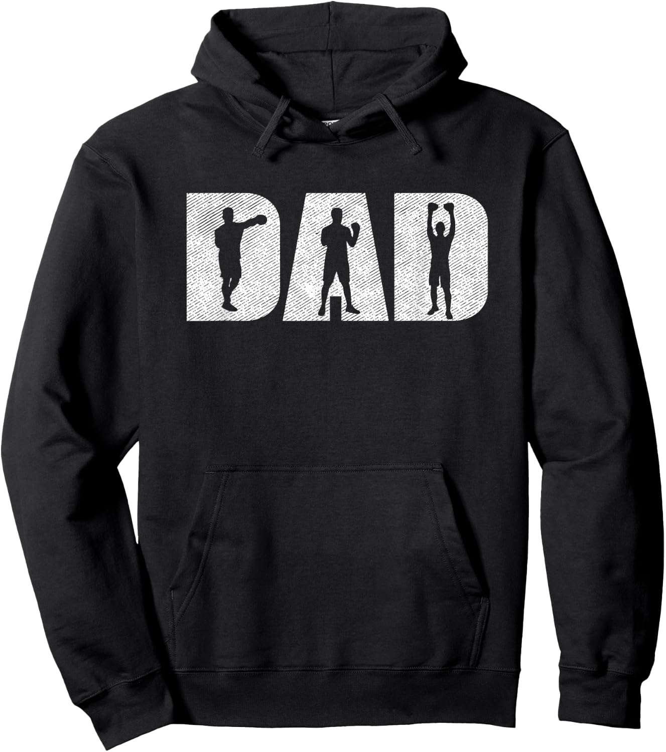 Boxer Dad Love Boxing Gift Training MMA Box Fighting Hoodie - Hoodie | Black