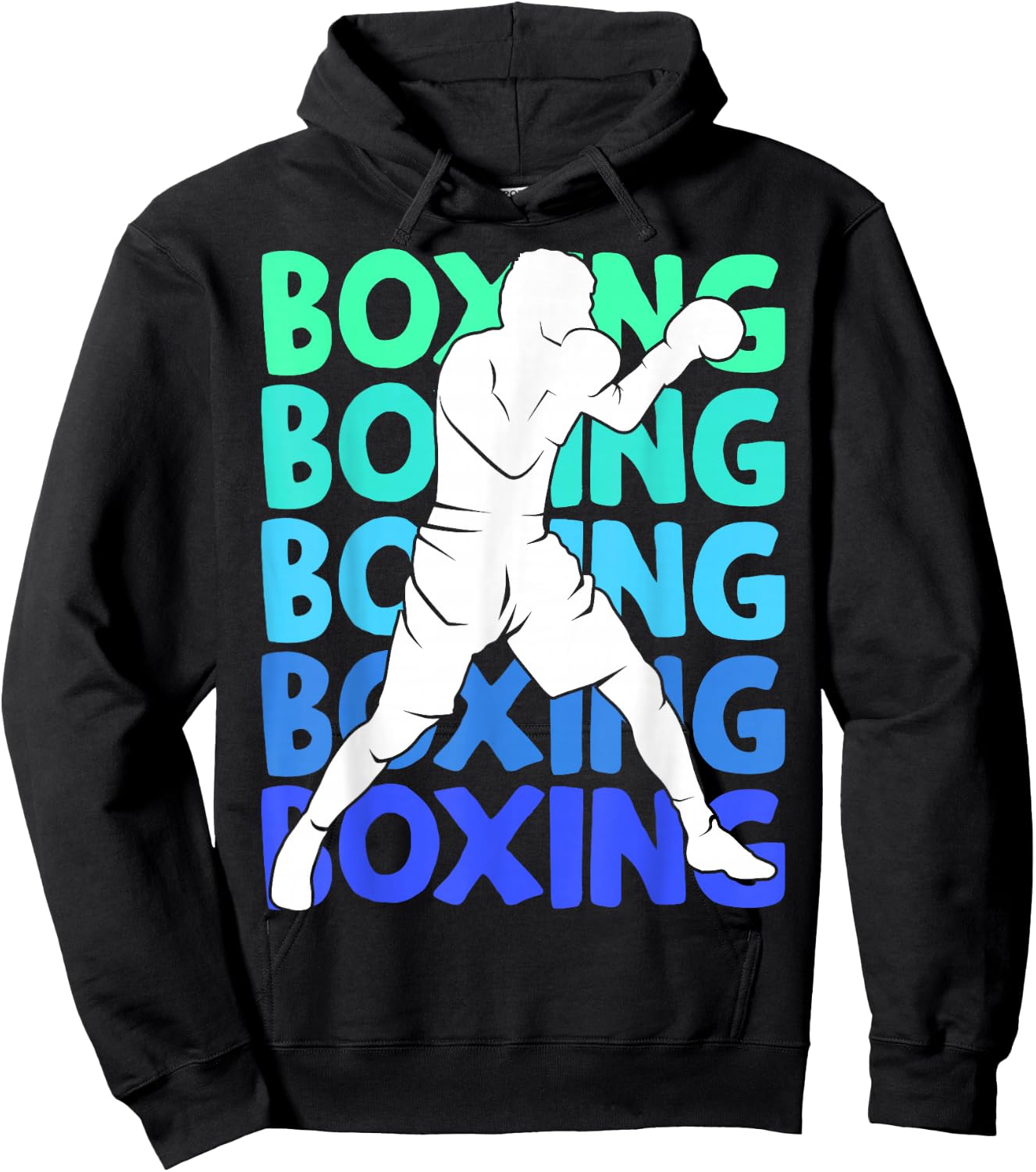 Boxing Boxer Boys Men Kids Hoodie - Hoodie | Black