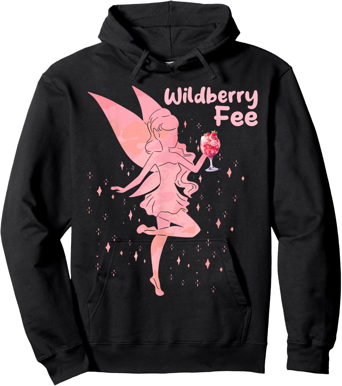 Wildberry Fairy Saufen Lillet , black Hoodie - Hoodie | Black