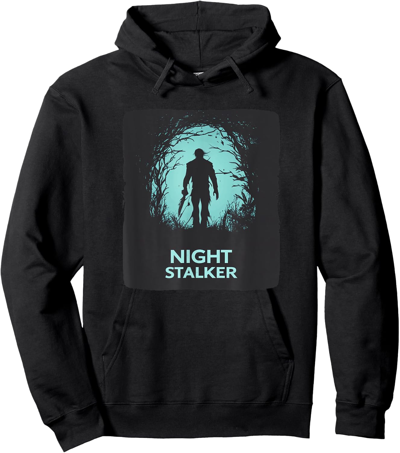 Embrace the Darkness with this Night Stalker Outfit Hoodie - Hoodie | Black